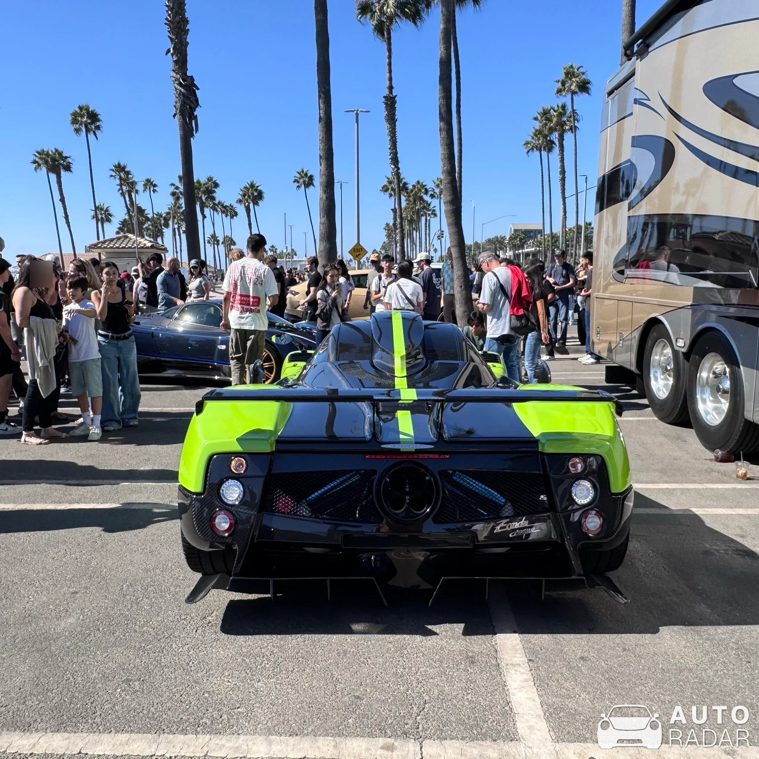 Pagani Zonda Cinque spotted in Huntington Beach