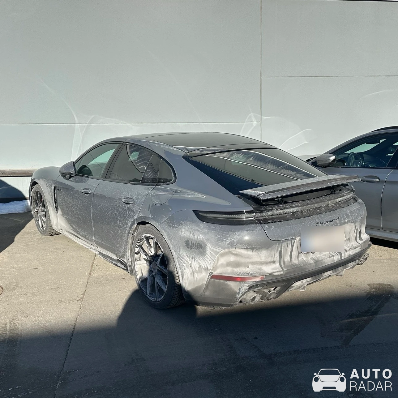 Porsche 972 Panamera 4 spotted in Sankt Moritz