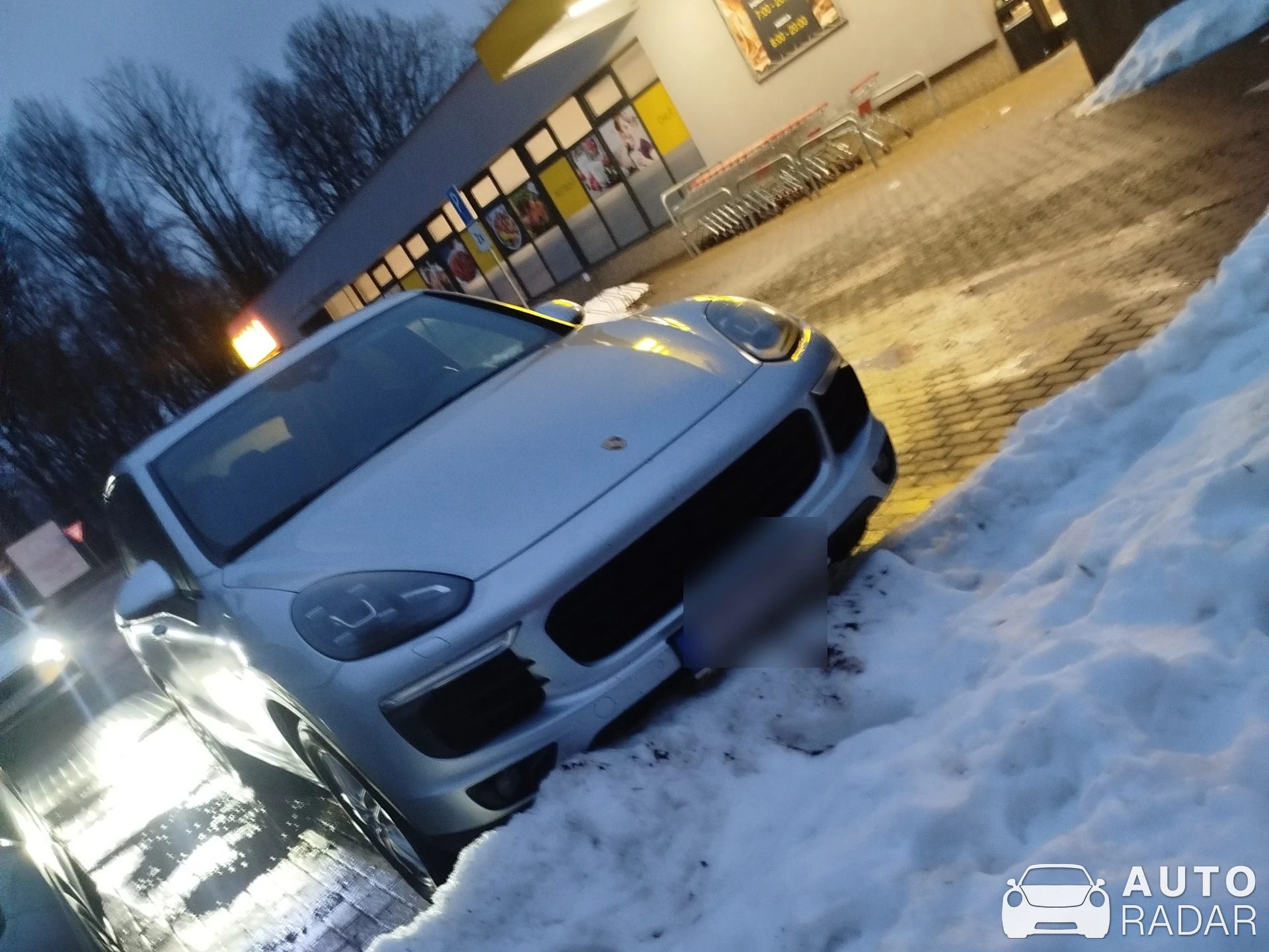 Porsche Cayenne spotted in Strážske, Slovakia