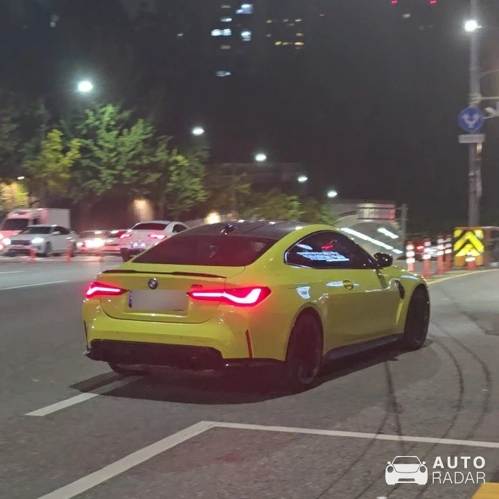 BMW M4 G82 Coupé Competition spotted in Gangnam District, South Korea