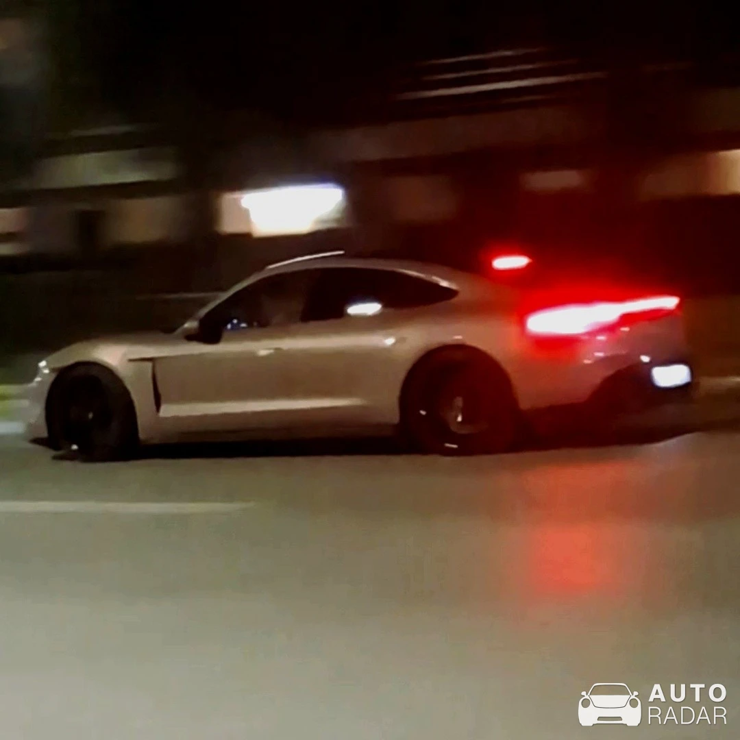 Porsche Taycan spotted in Voula, Greece