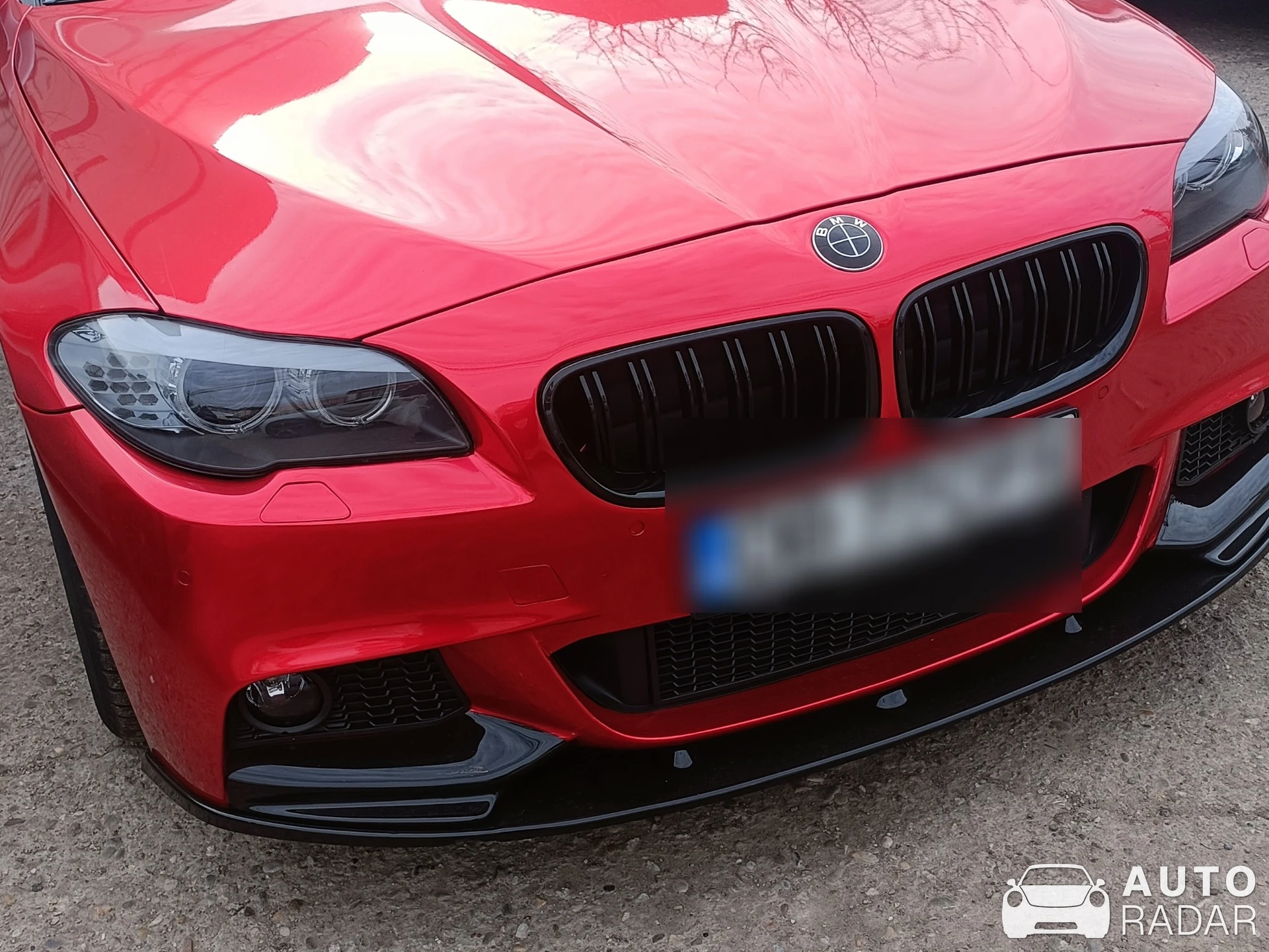 BMW 5 Series F10 spotted in Popești-Leordeni, Romania