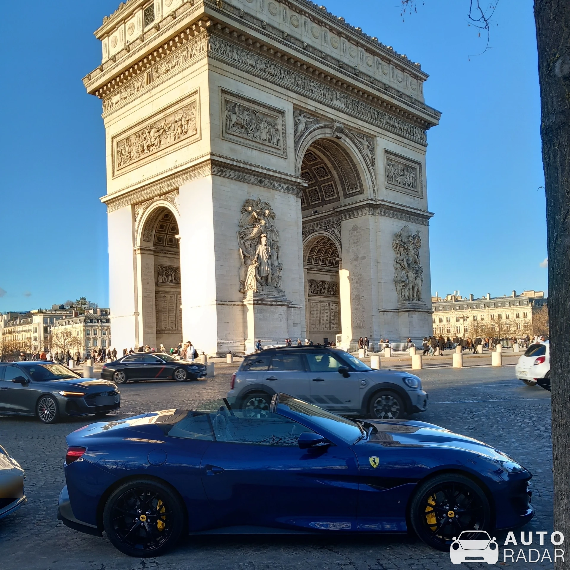Ferrari Portofino M spotted in Paris, France