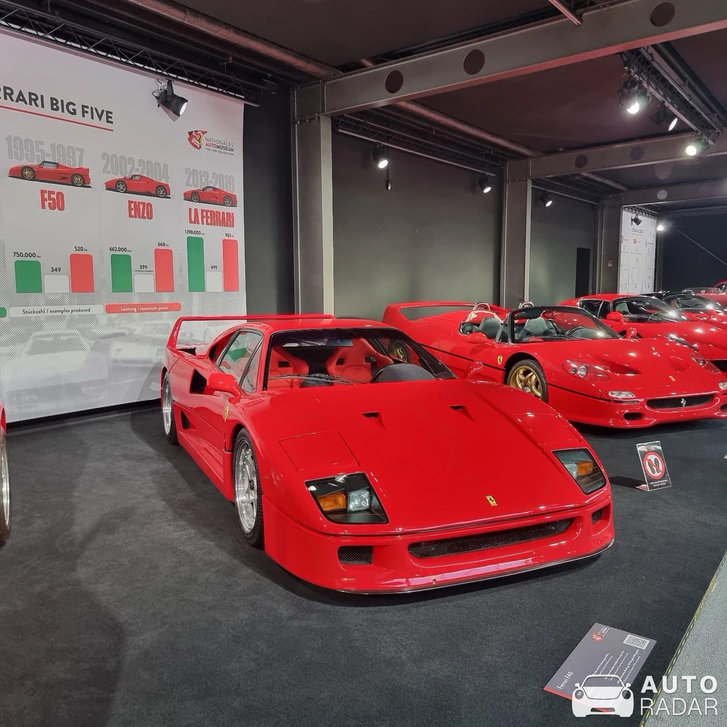 Ferrari F40 spotted in Dietzhölztal, Niemcy