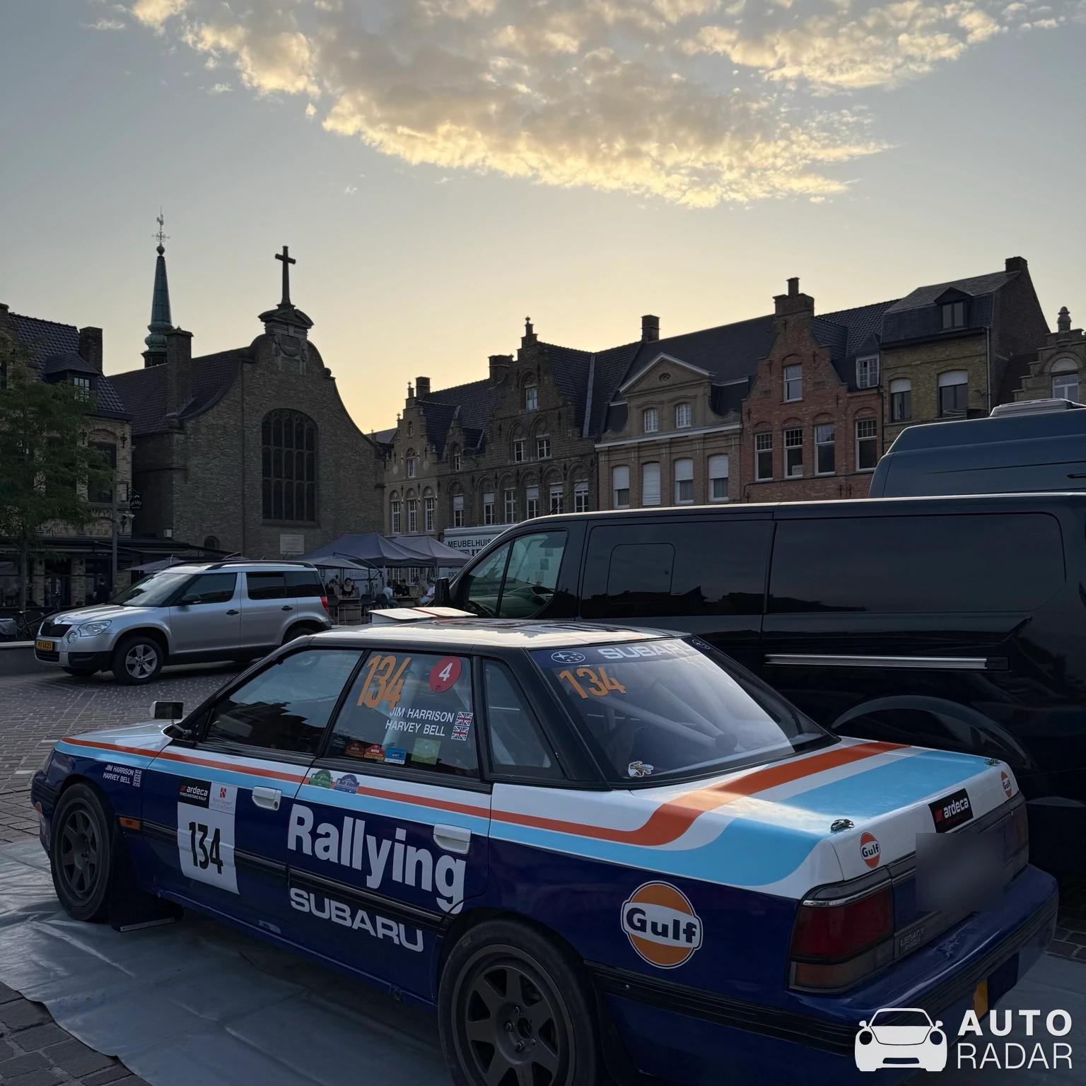 Subaru Legacy WRX spotted in Ieper