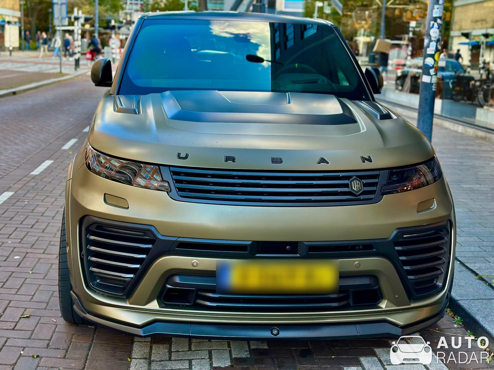 Urban Range Rover spotted in Rotterdam