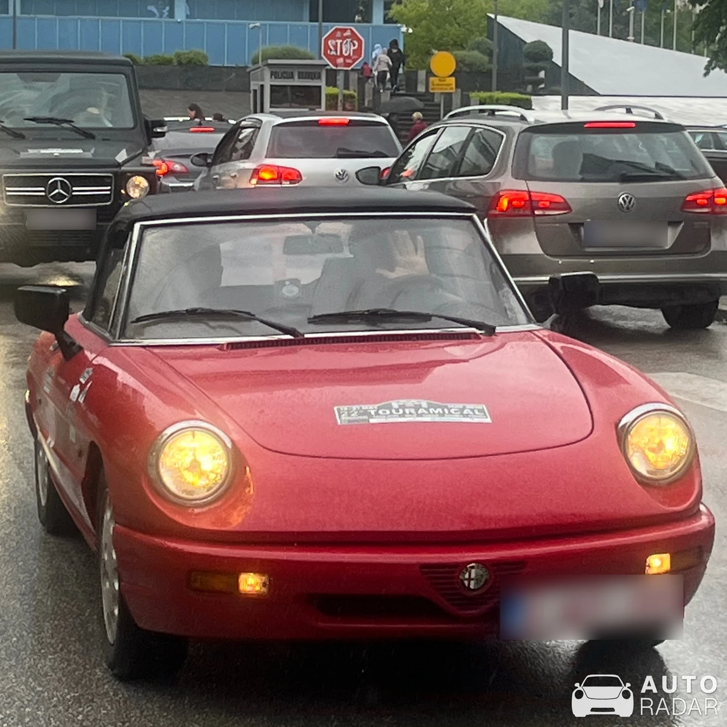 Alfa Romeo Spider Quadrifoglio spotted in Sarajevo