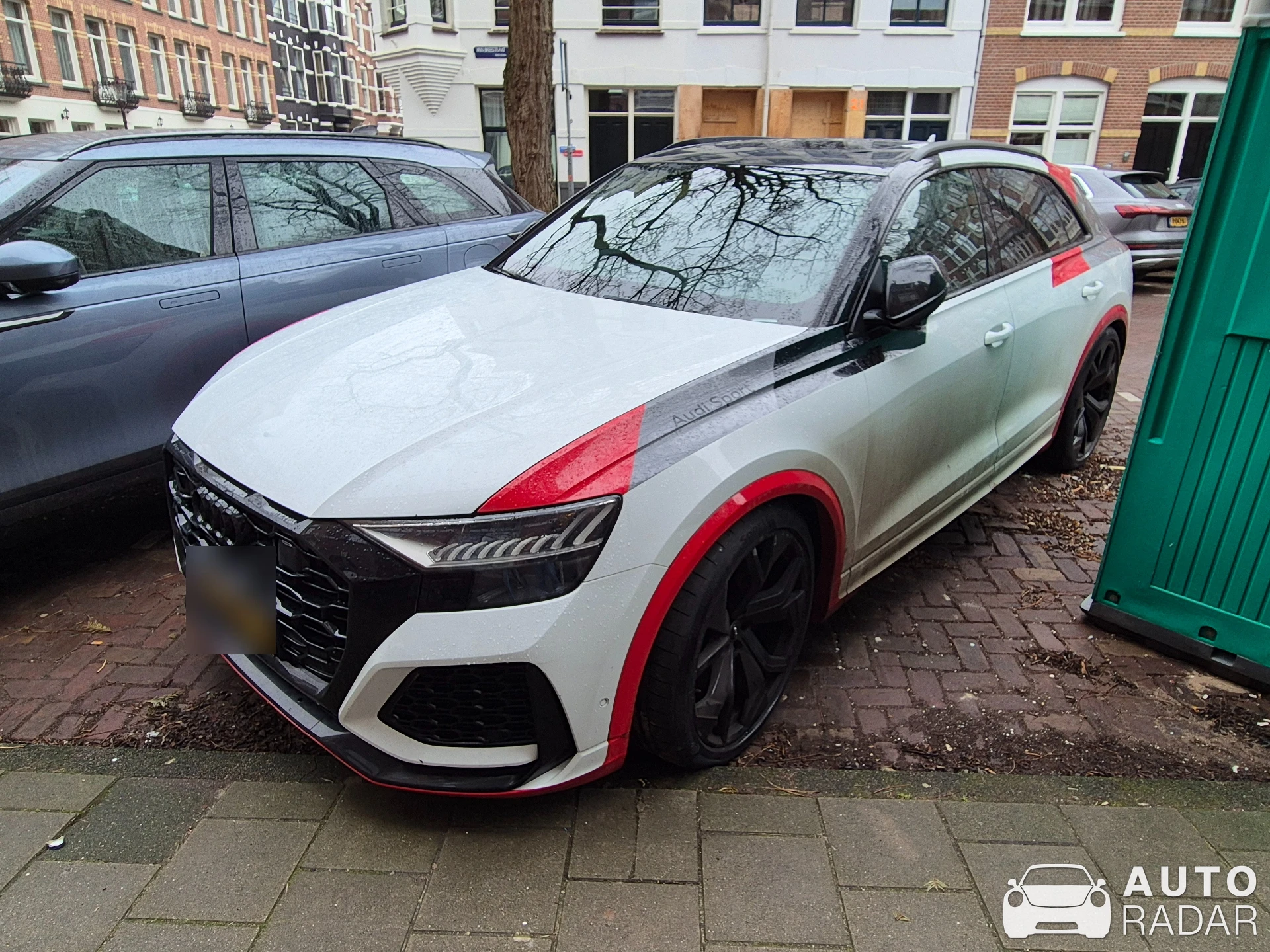 Audi RS Q8 spotted in Amsterdam, Netherlands
