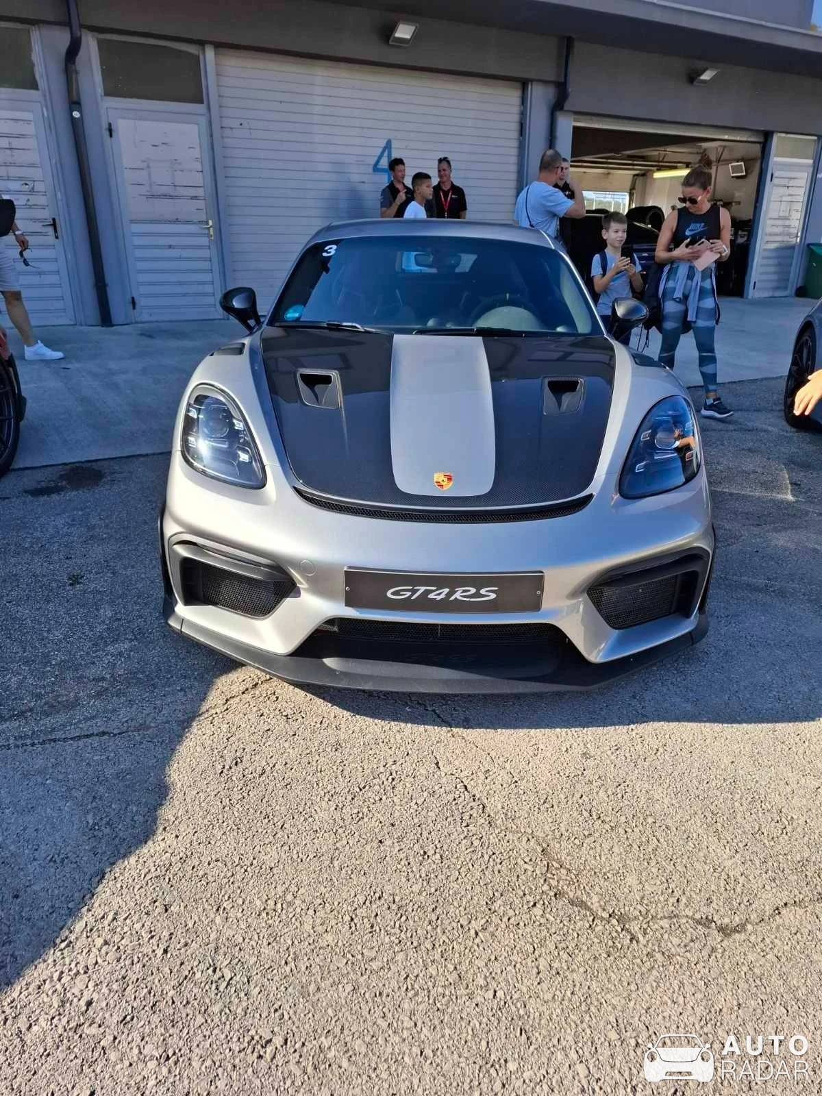 Porsche 718 Cayman GT4 RS spotted in Rijeka, Croatia