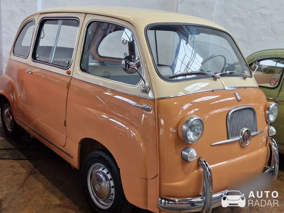 Fiat 600 Multipla spotted in Budapest