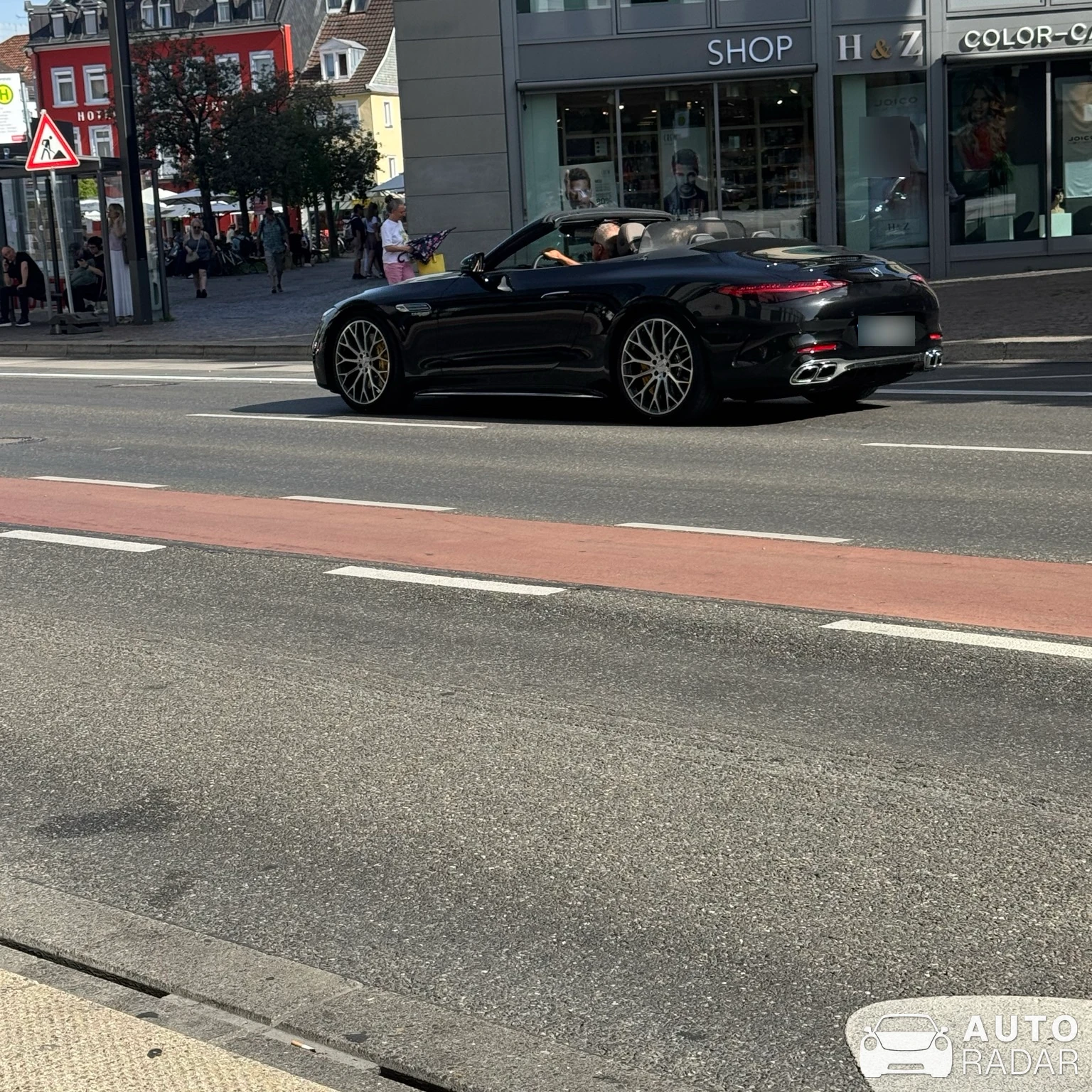 Mercedes-Benz SL 63 AMG spotted in Konstanz