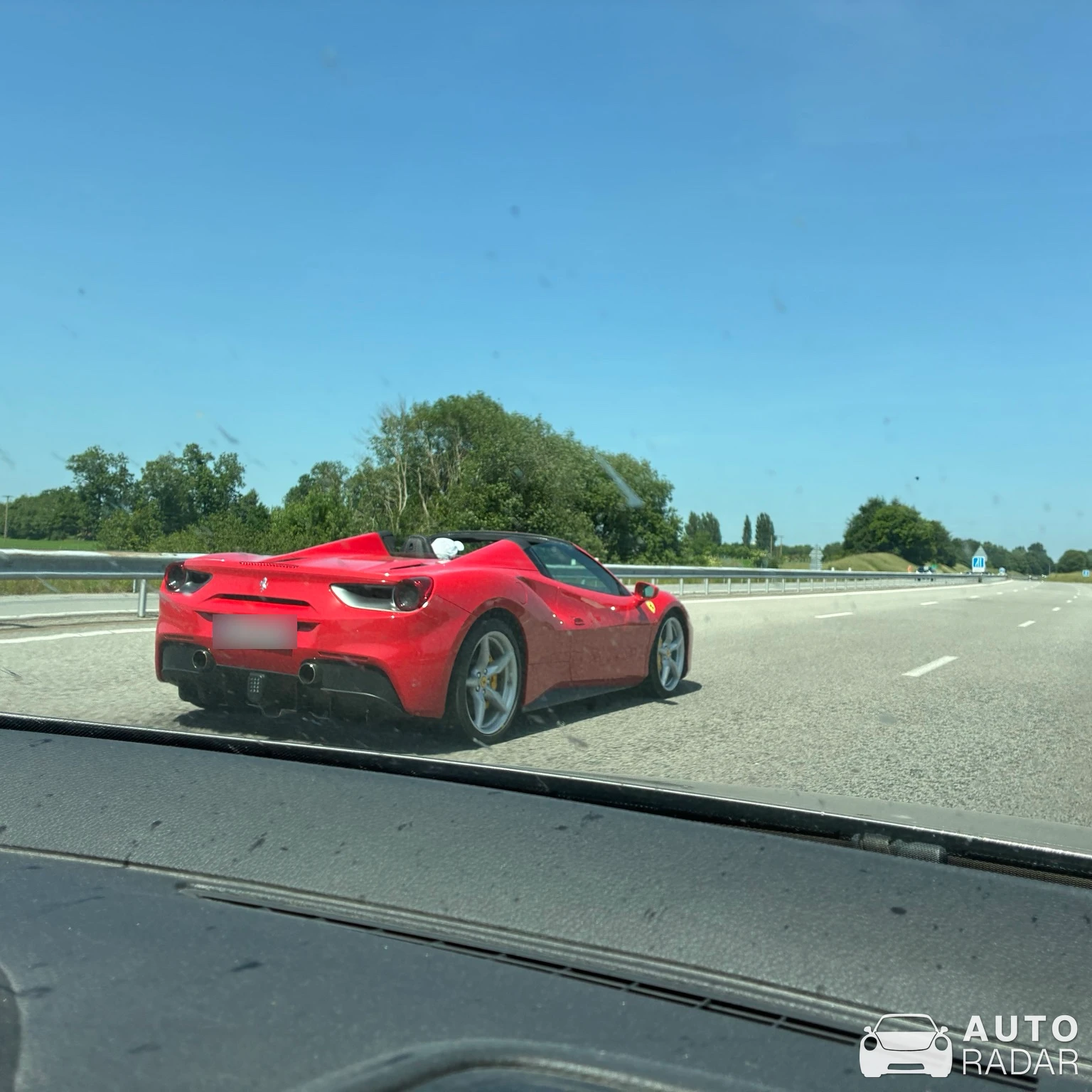 Ferrari 488 Spider spotted in Honfleur