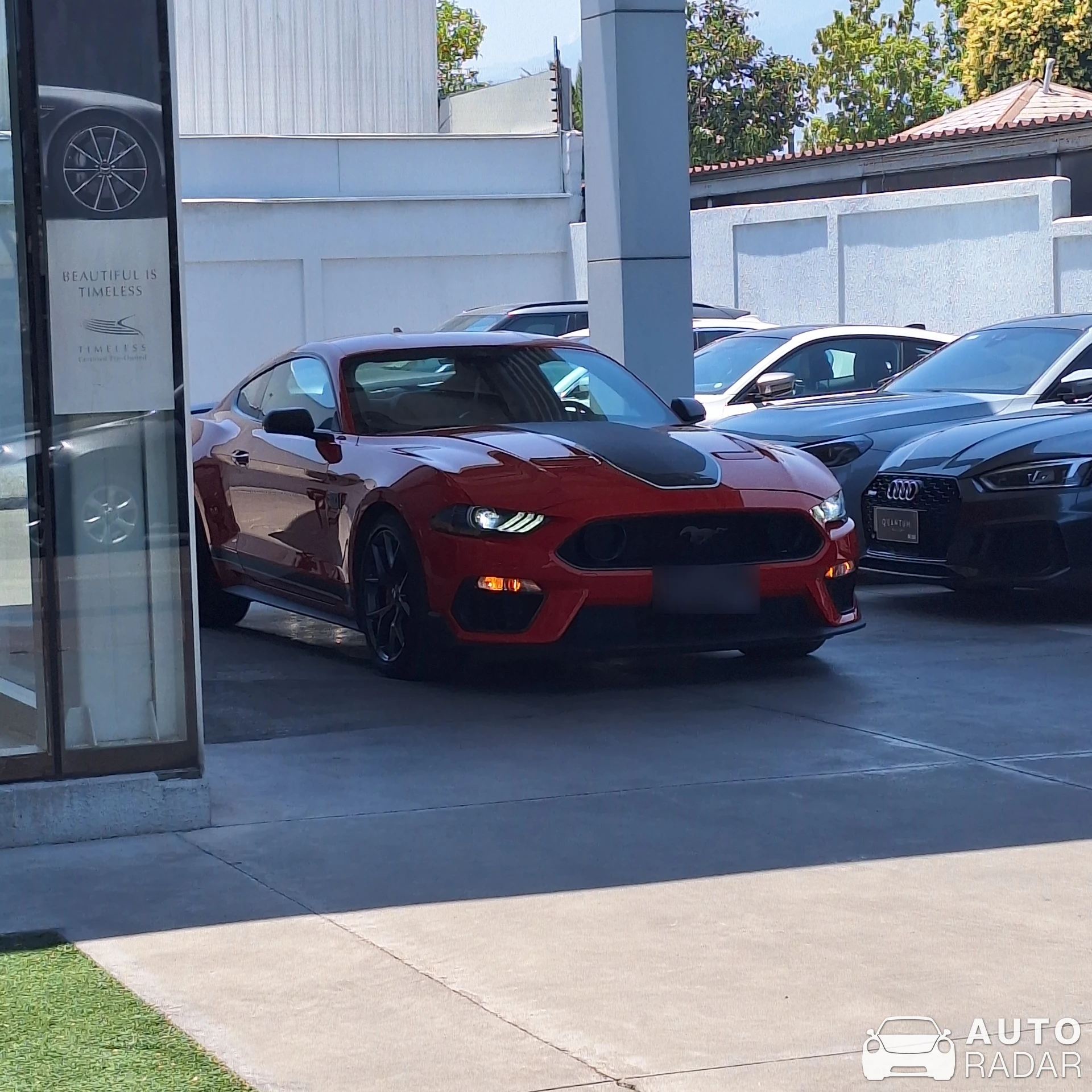 Ford Mustang GT spotted in Vitacura, Chile