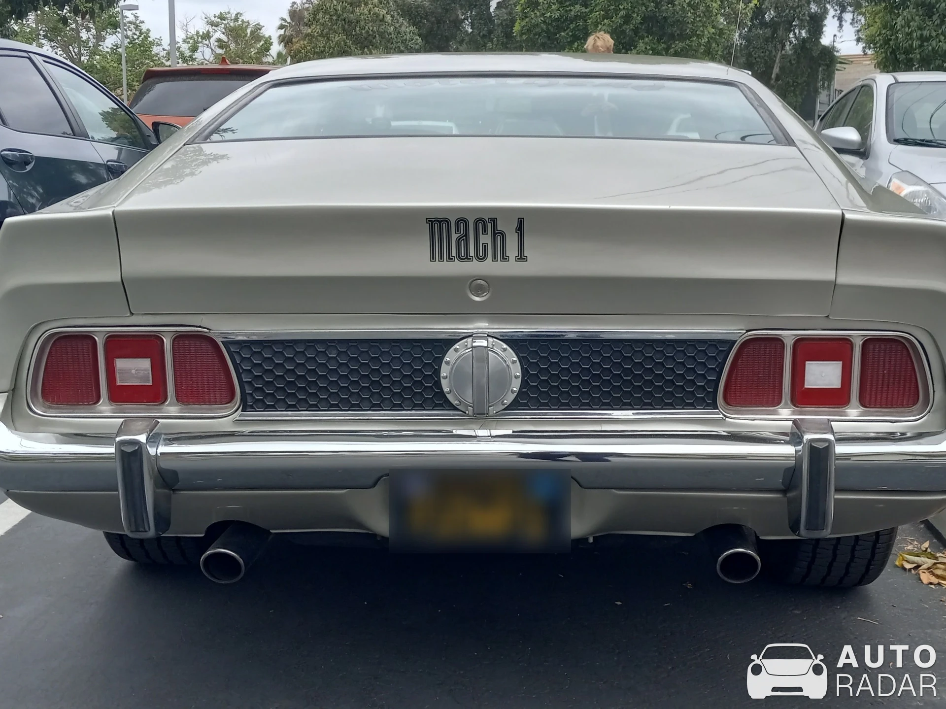 Ford Mustang Mach 1 1973 spotted in Long Beach