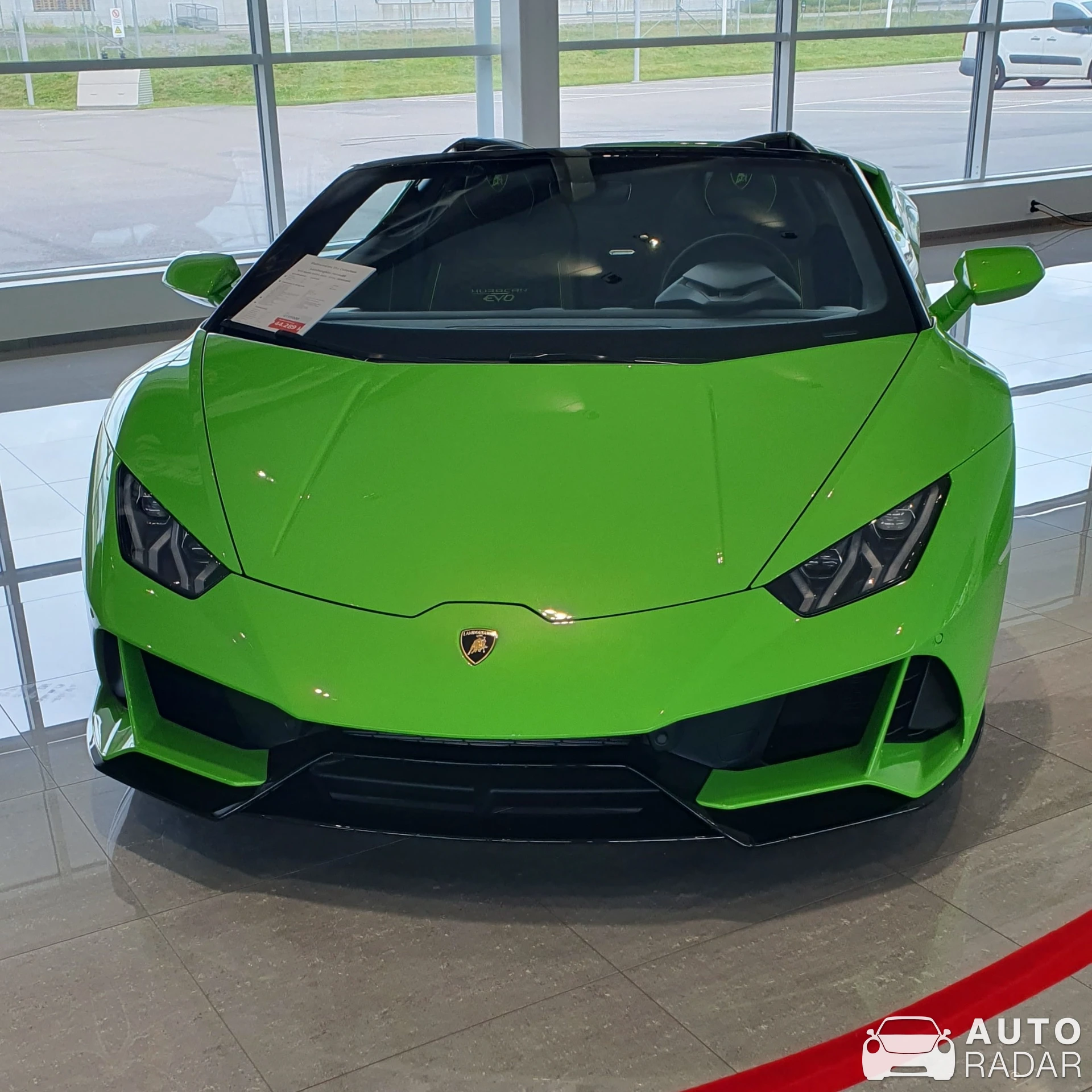 Lamborghini Huracán LP640-4 EVO Spyder spotted in Norrköping, Sverige