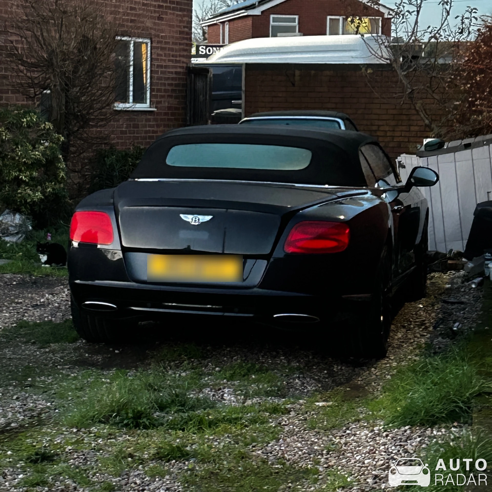 Bentley Continental GTC spotted in Warwickshire, United Kingdom