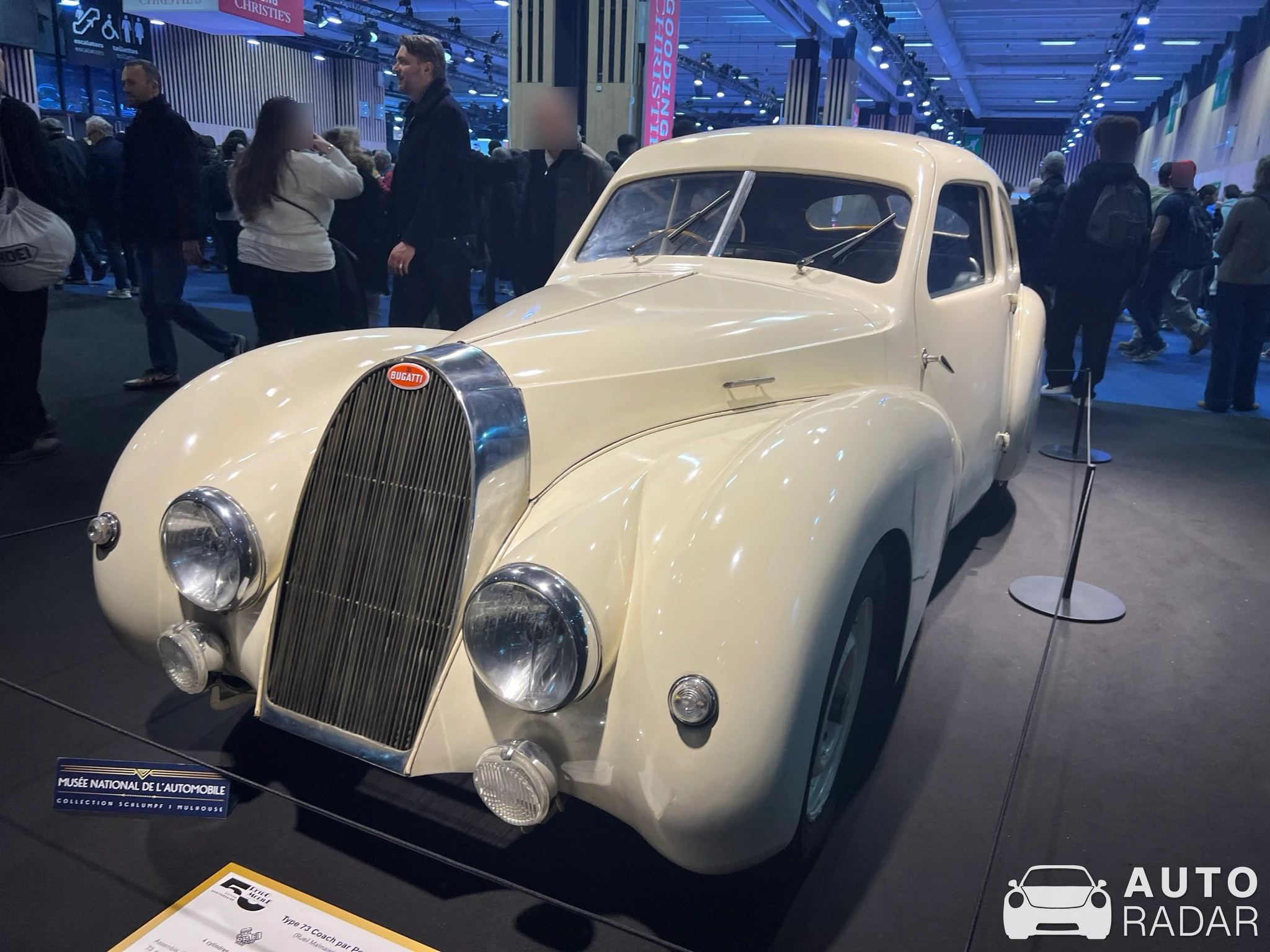 Bugatti Type 73C Grand Prix Monoposto spotted in Paris, France