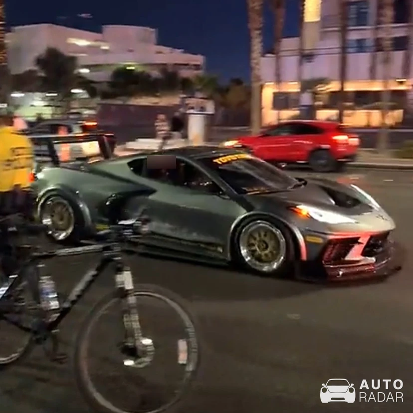 Chevrolet Corvette C8 spotted in Las Vegas, United States
