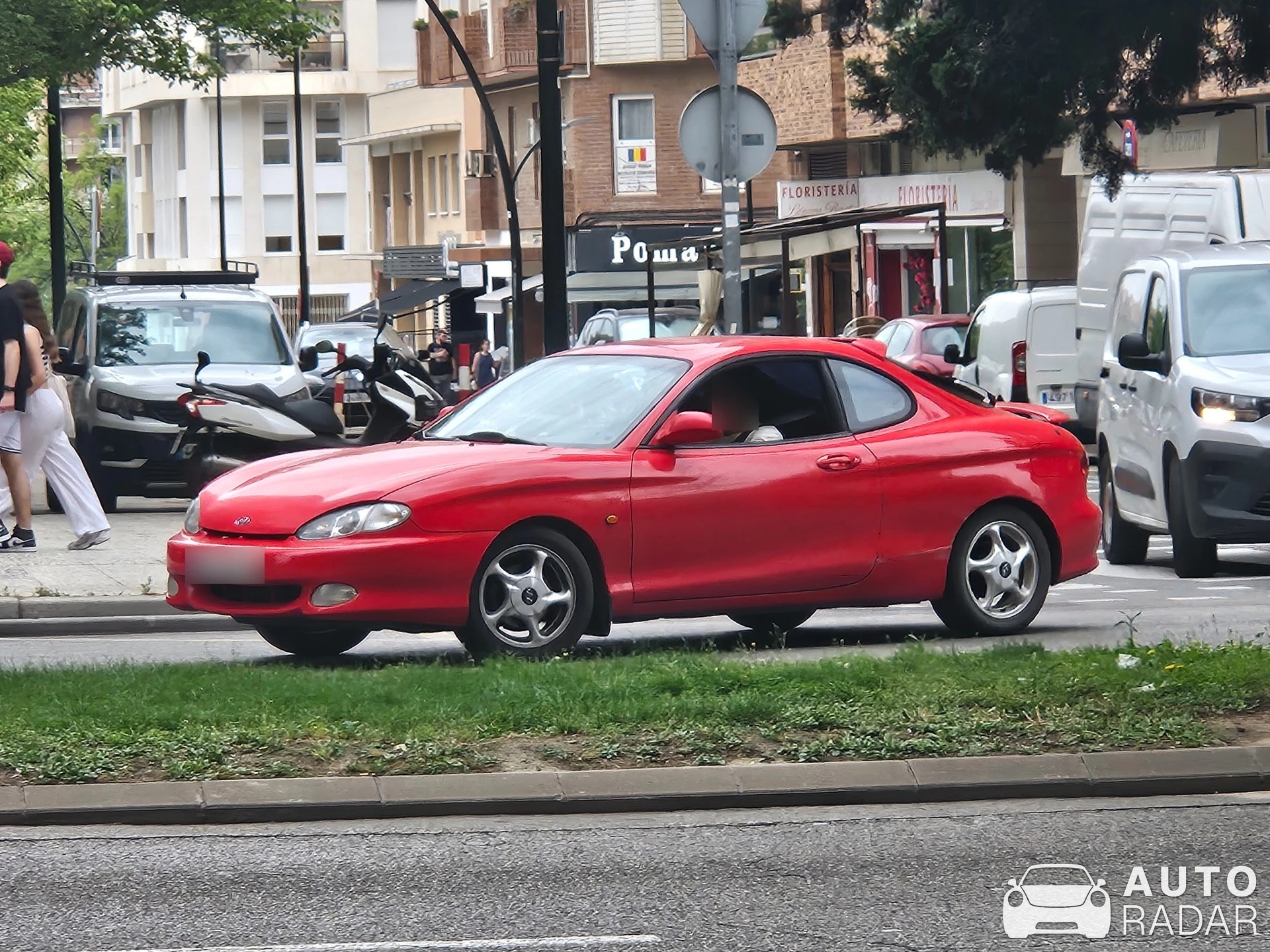 Hyundai Coupé 1996 spotted in Zaragoza
