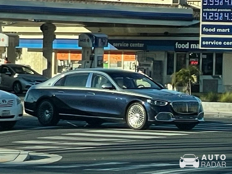 Mercedes-Maybach S 680 spotted in Torrance, United States