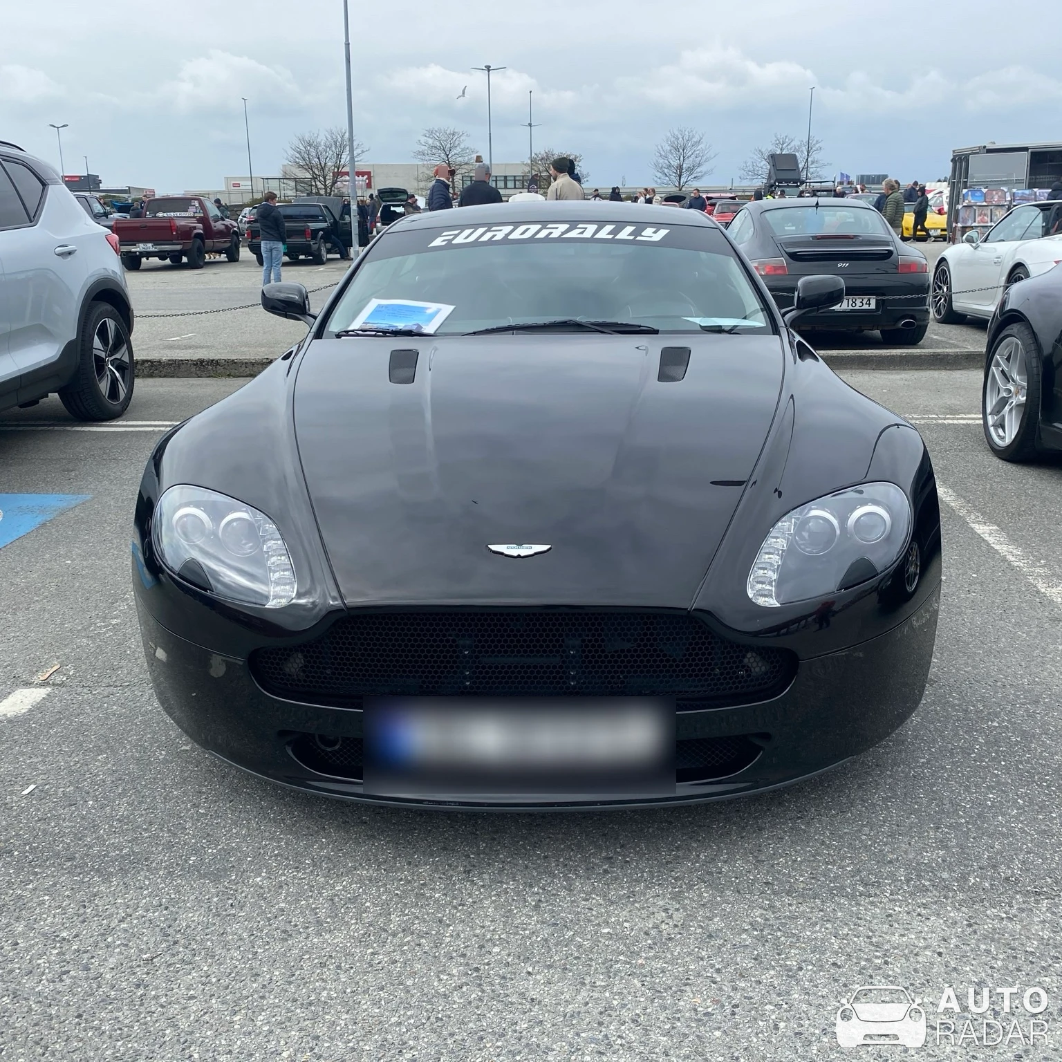 Aston Martin V8 Vantage 2012 spotted