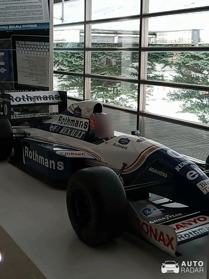 Williams FW15 spotted in Valladolid
