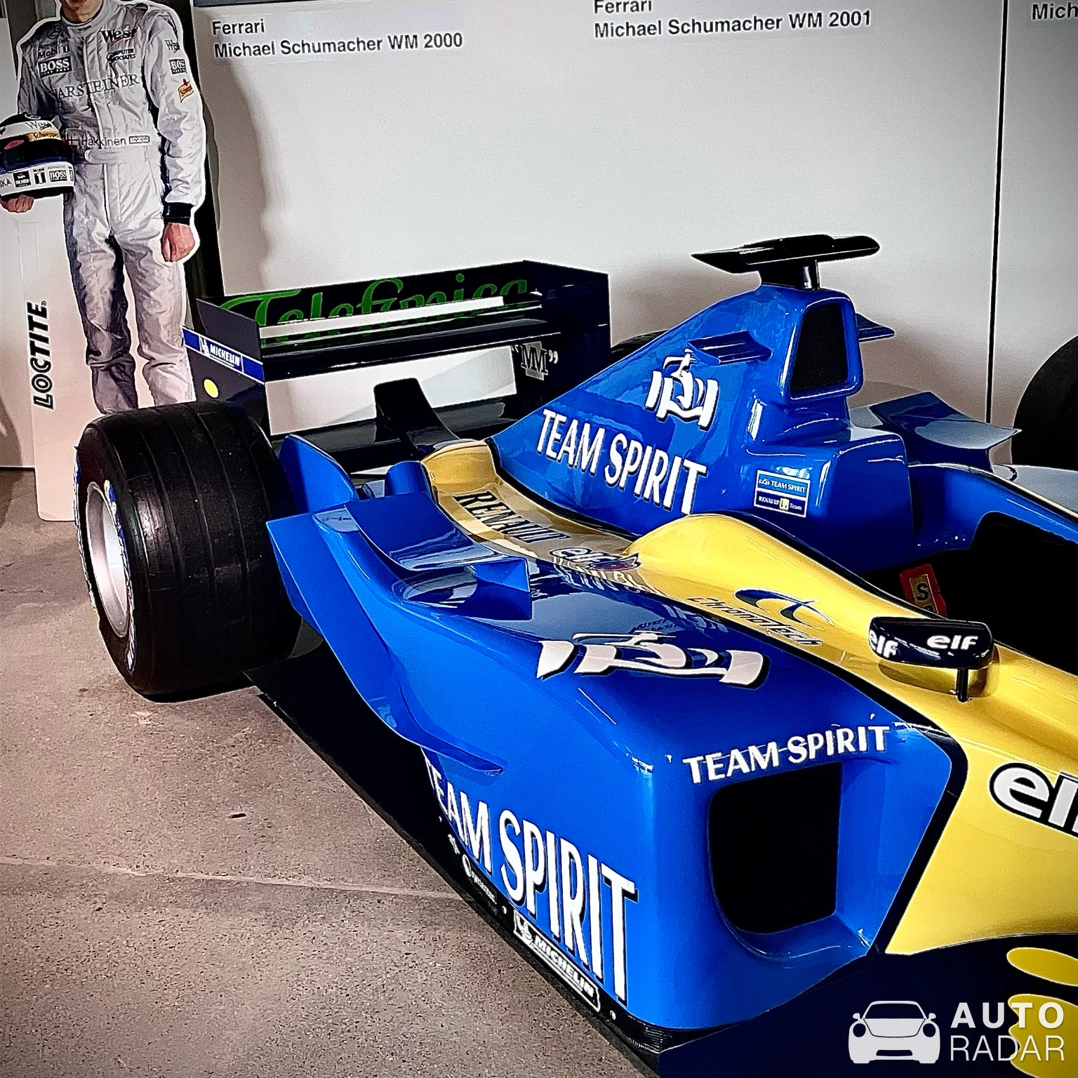 Renault F1 R25 spotted in Fraubrunnen