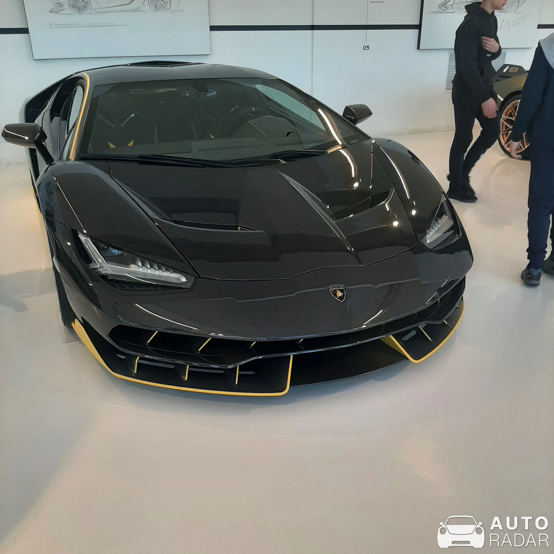 Lamborghini Centenario LP770-4 spotted in Sant'Agata Bolognese, Italia