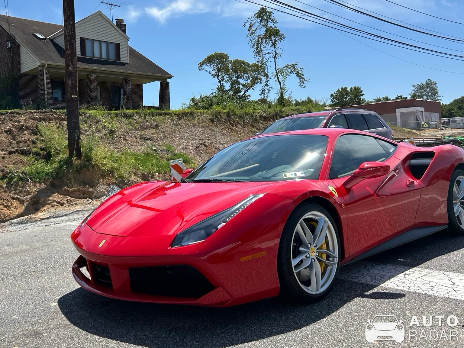 Ferrari 488 GTB spotted in West Chester