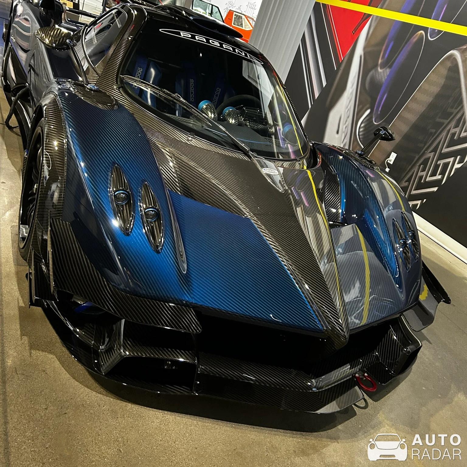 Pagani Zonda Revolución spotted in Los Angeles