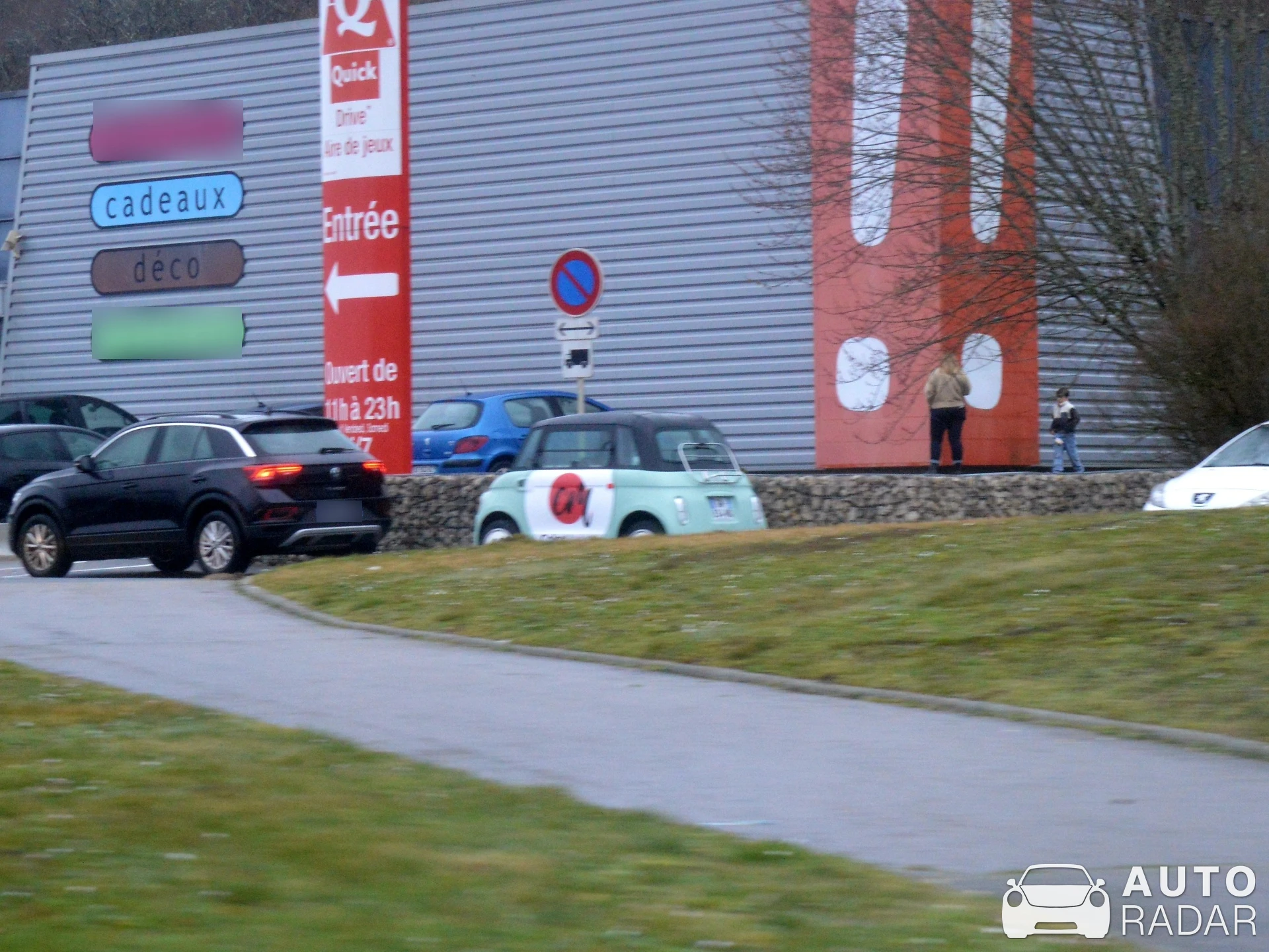 Fiat Topolino spotted in Bellevaux