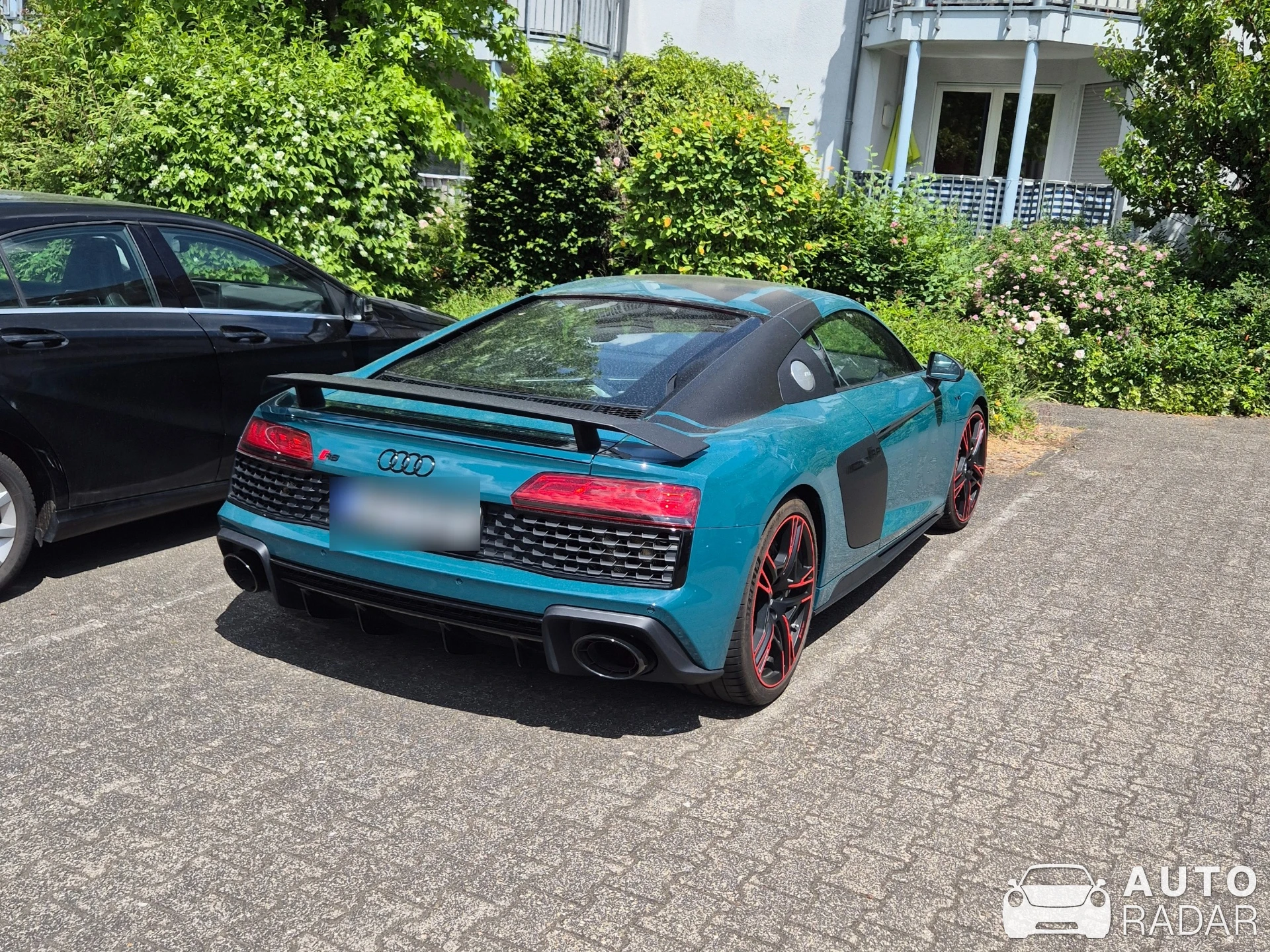 Audi R8 V10 Performance 2019 Green Hell Edition spotted in Trier