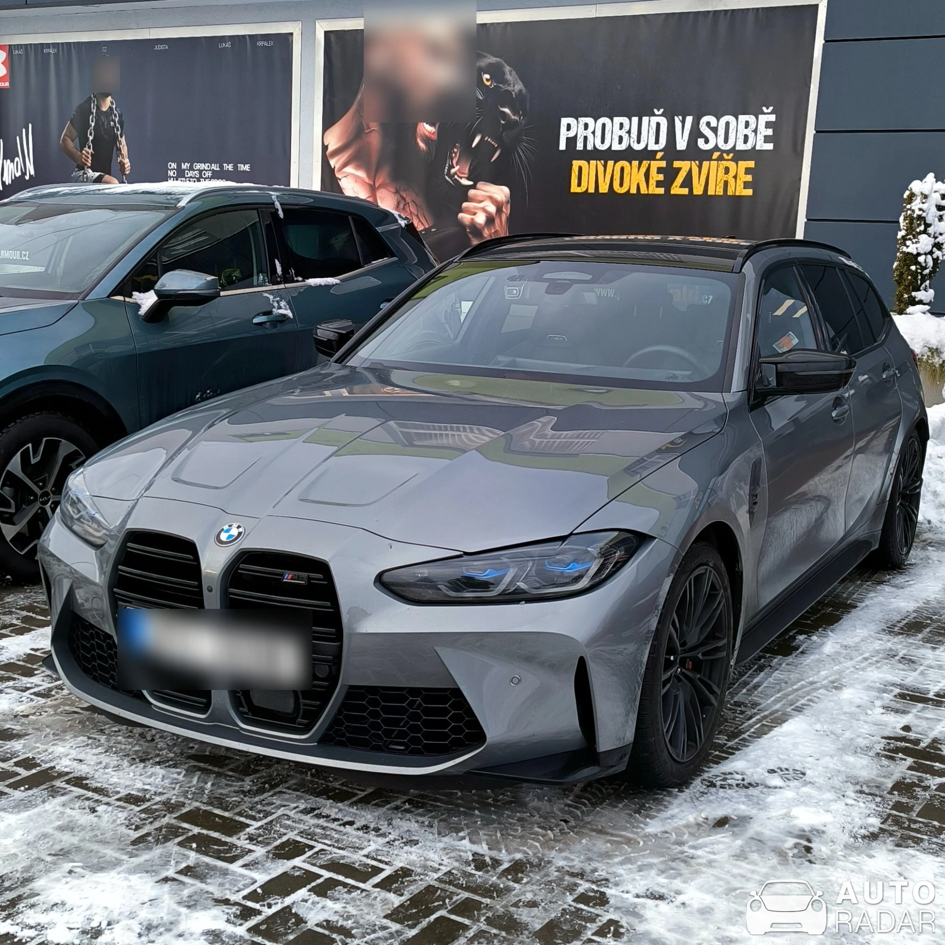 BMW M3 G81 Touring Competition spotted in Karviná, Czechia