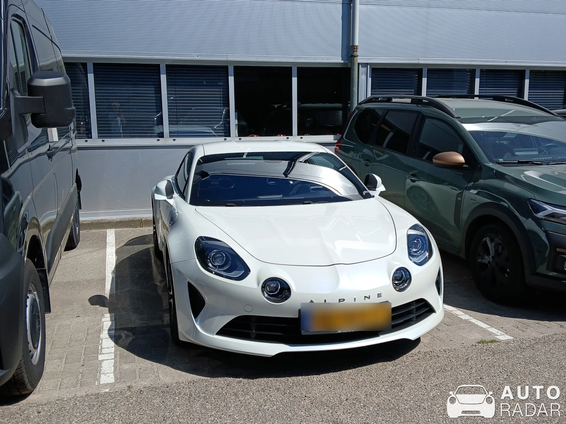 Alpine A110 GTS spotted in Hengelo