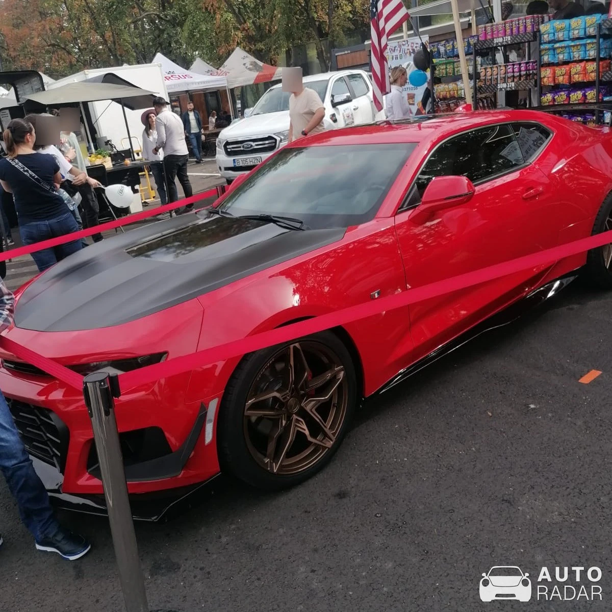 Chevrolet Camaro ZL1 spotted in București, Romania
