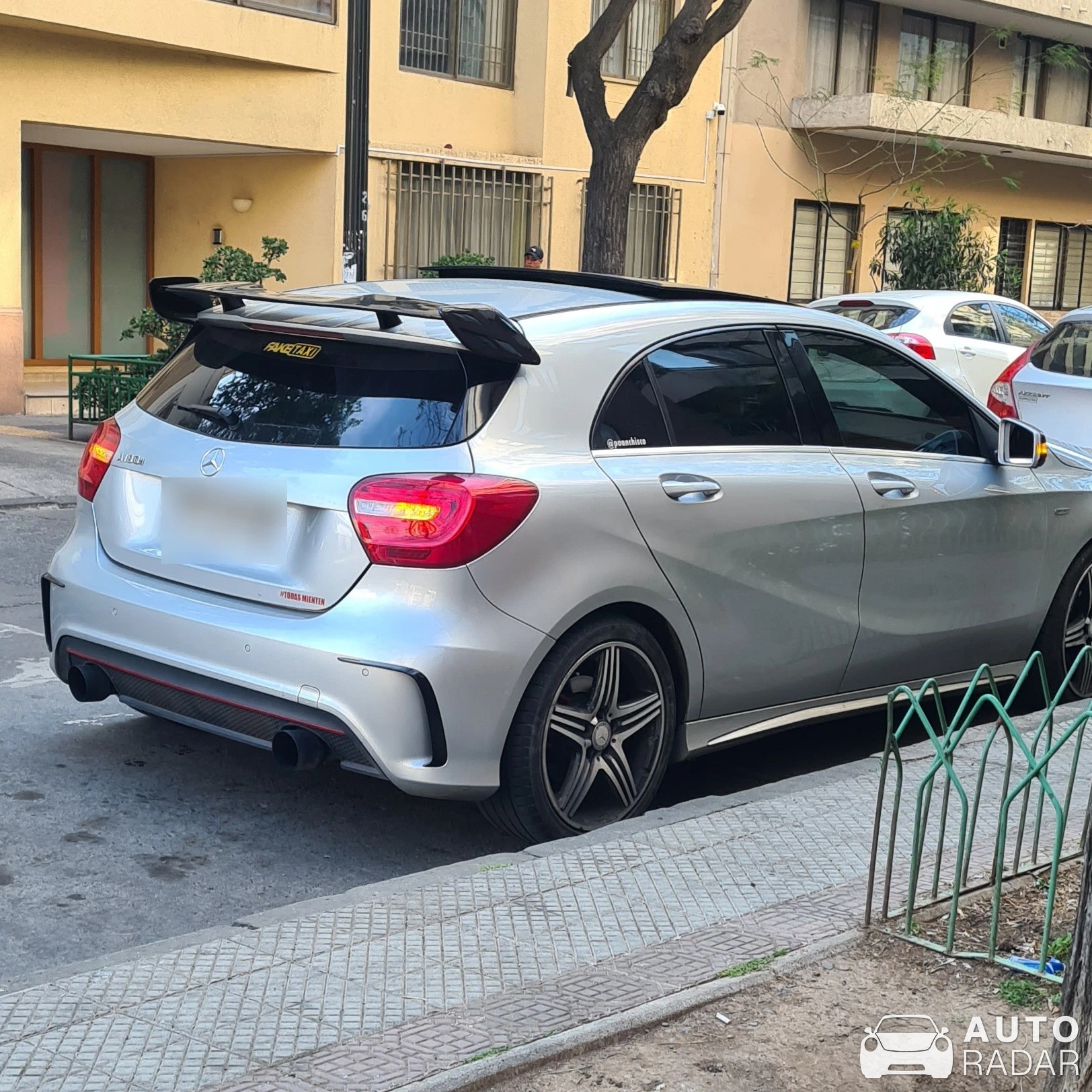 Mercedes-AMG A 45 W176 2015 spotted in Santiago, Chile