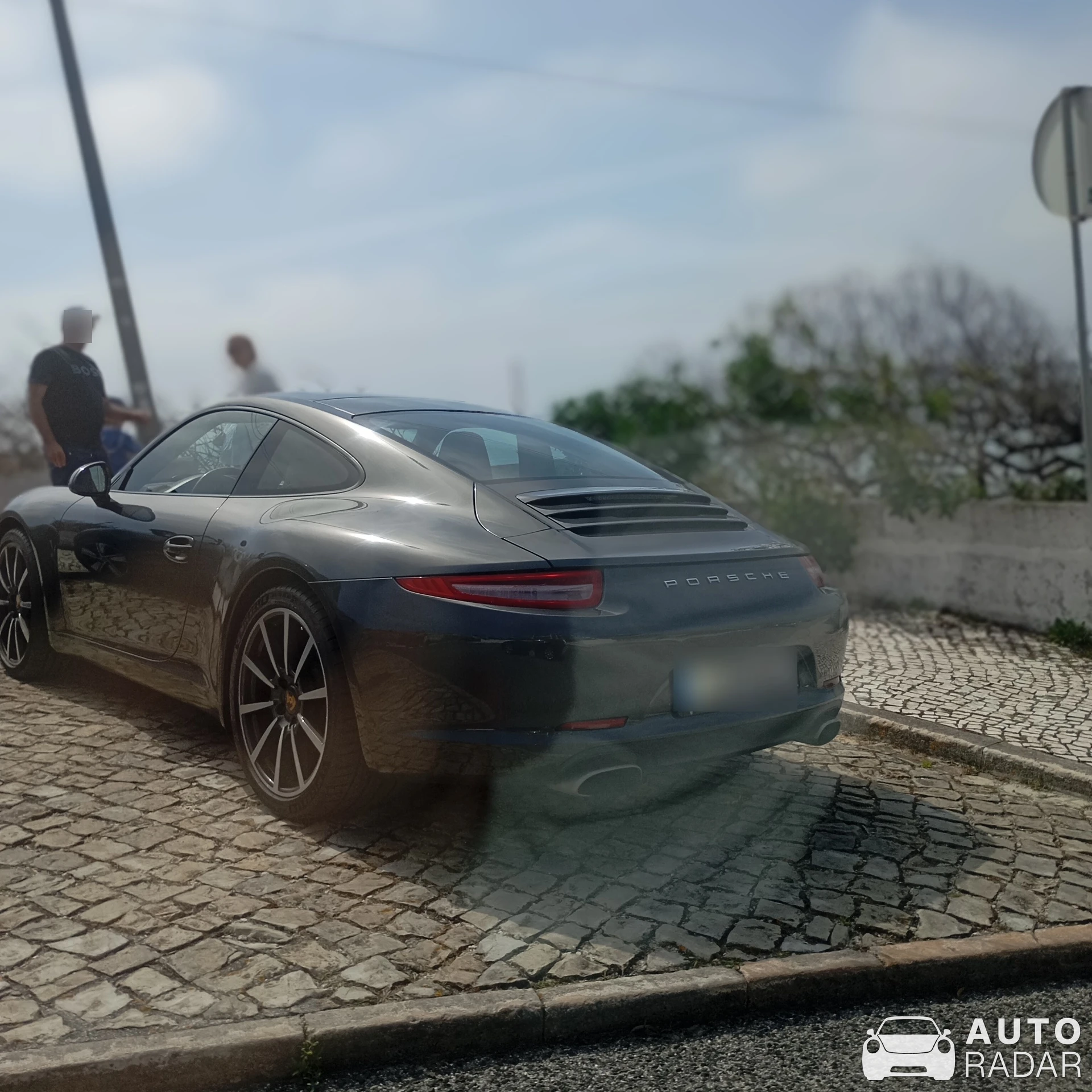 Porsche 991 Carrera MkI spotted in Nazaré
