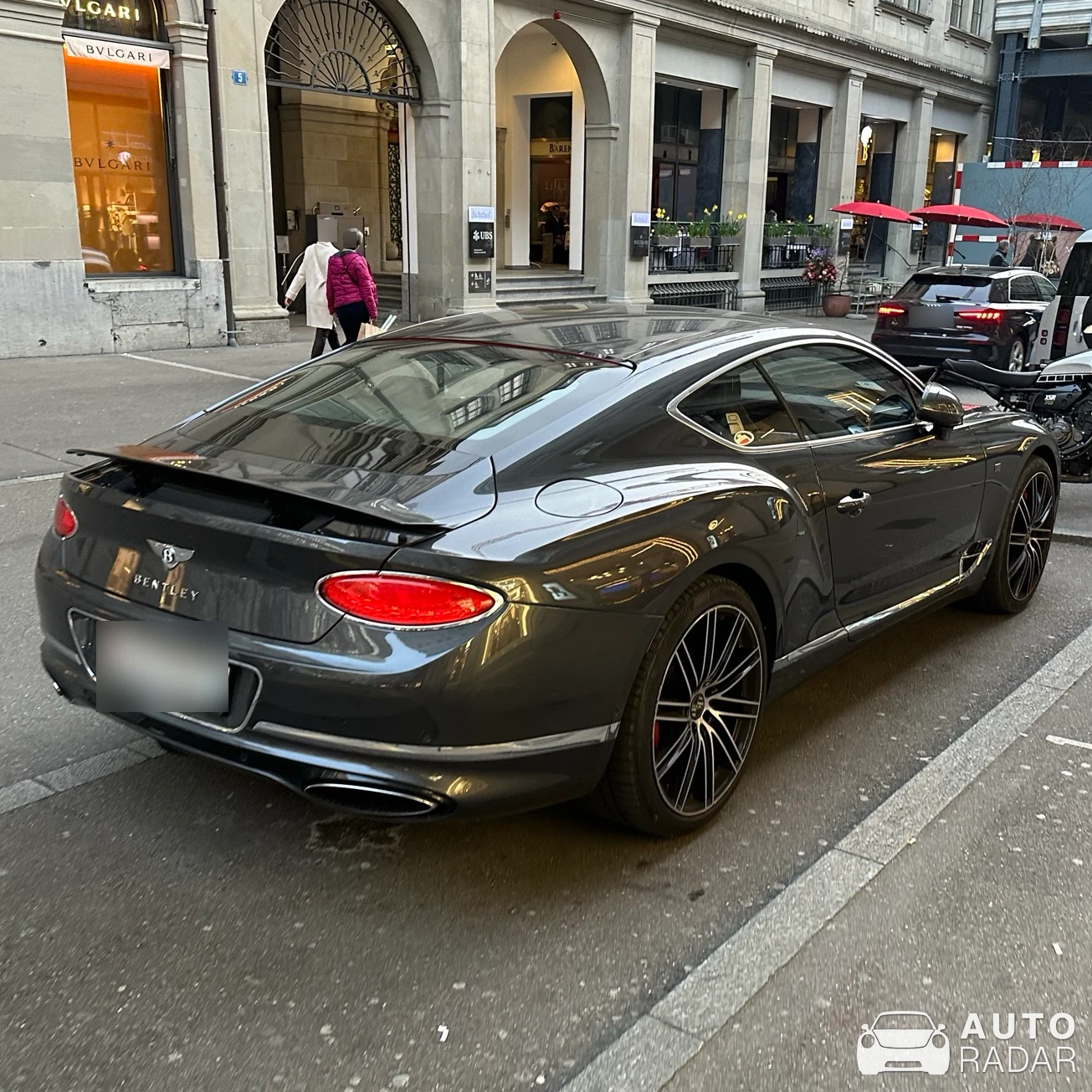Bentley Continental GT First Edition spotted in Zürich