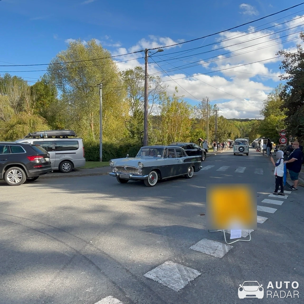 Simca Chambord spotted in La Faloise, France