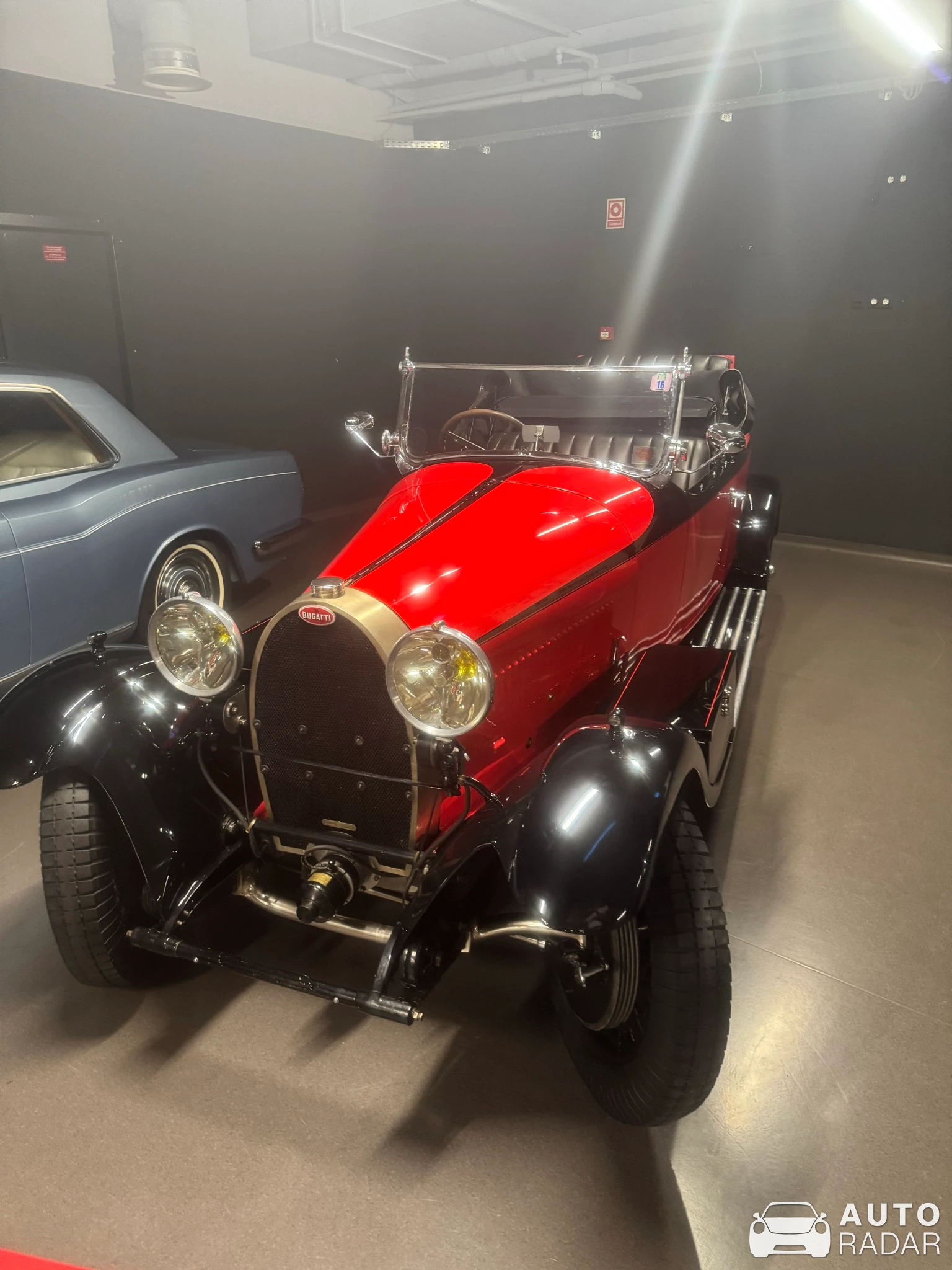 Bugatti Type 44 Roadster spotted in Budapest