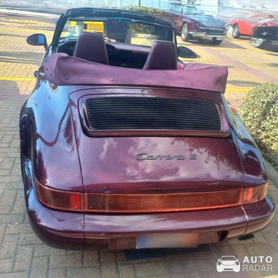 Porsche 964 Carrera 2 Cabriolet spotted in Athina, Greece
