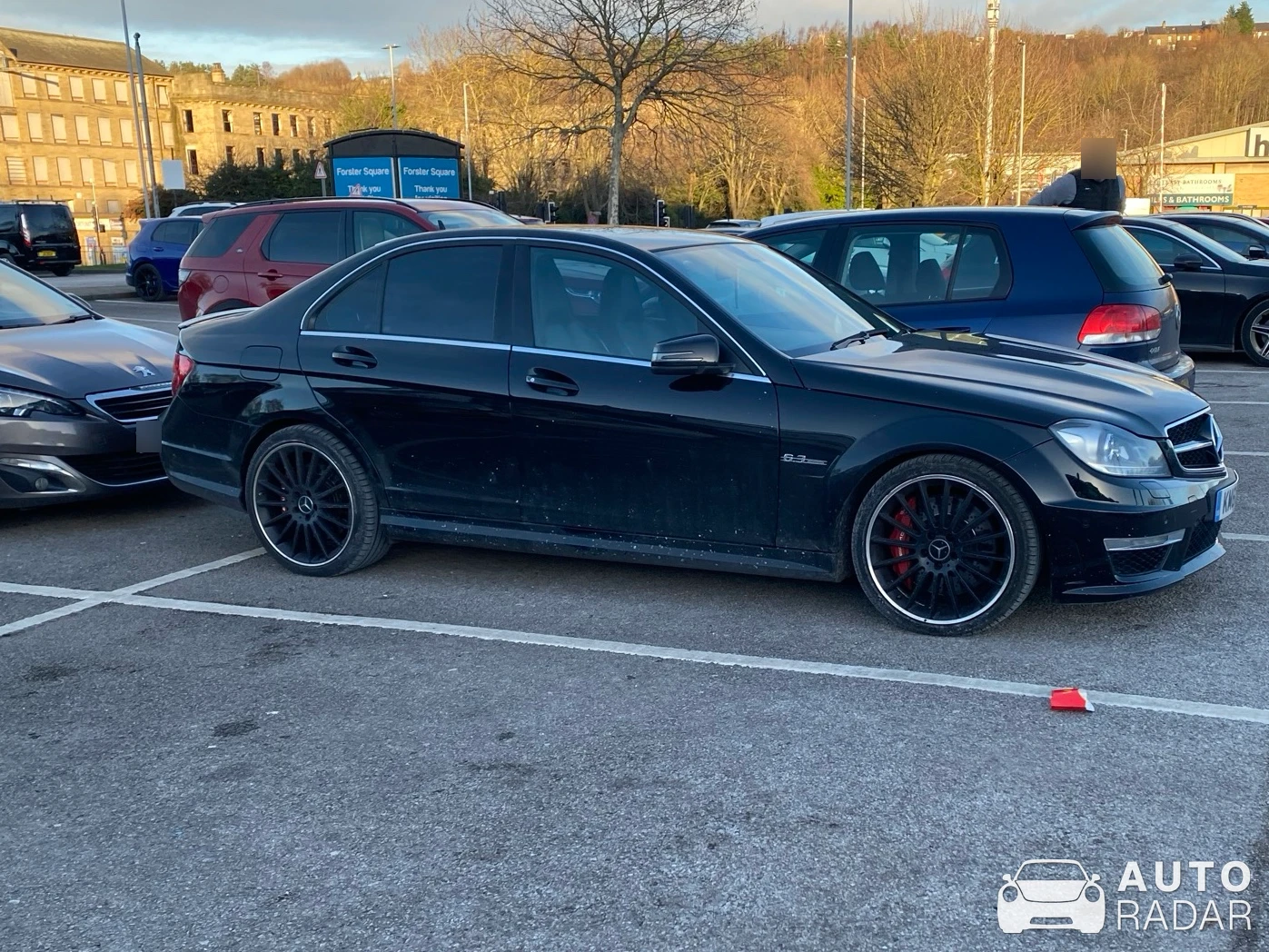Mercedes-AMG C 63 Sedan W204 spotted in Bradford, Vereinigtes Königreich