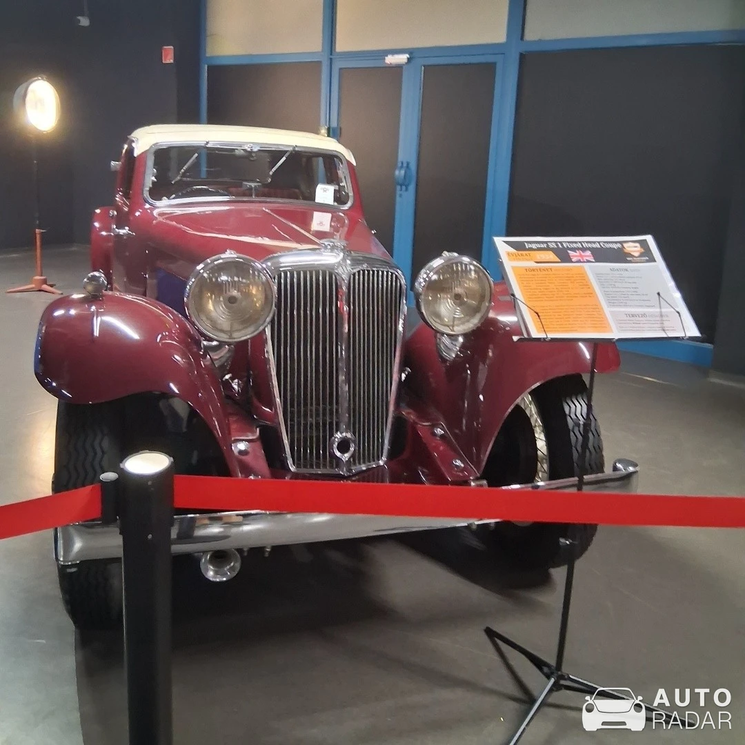 Jaguar SS1 Fixed Head Coupe spotted in Budapest, Hungary