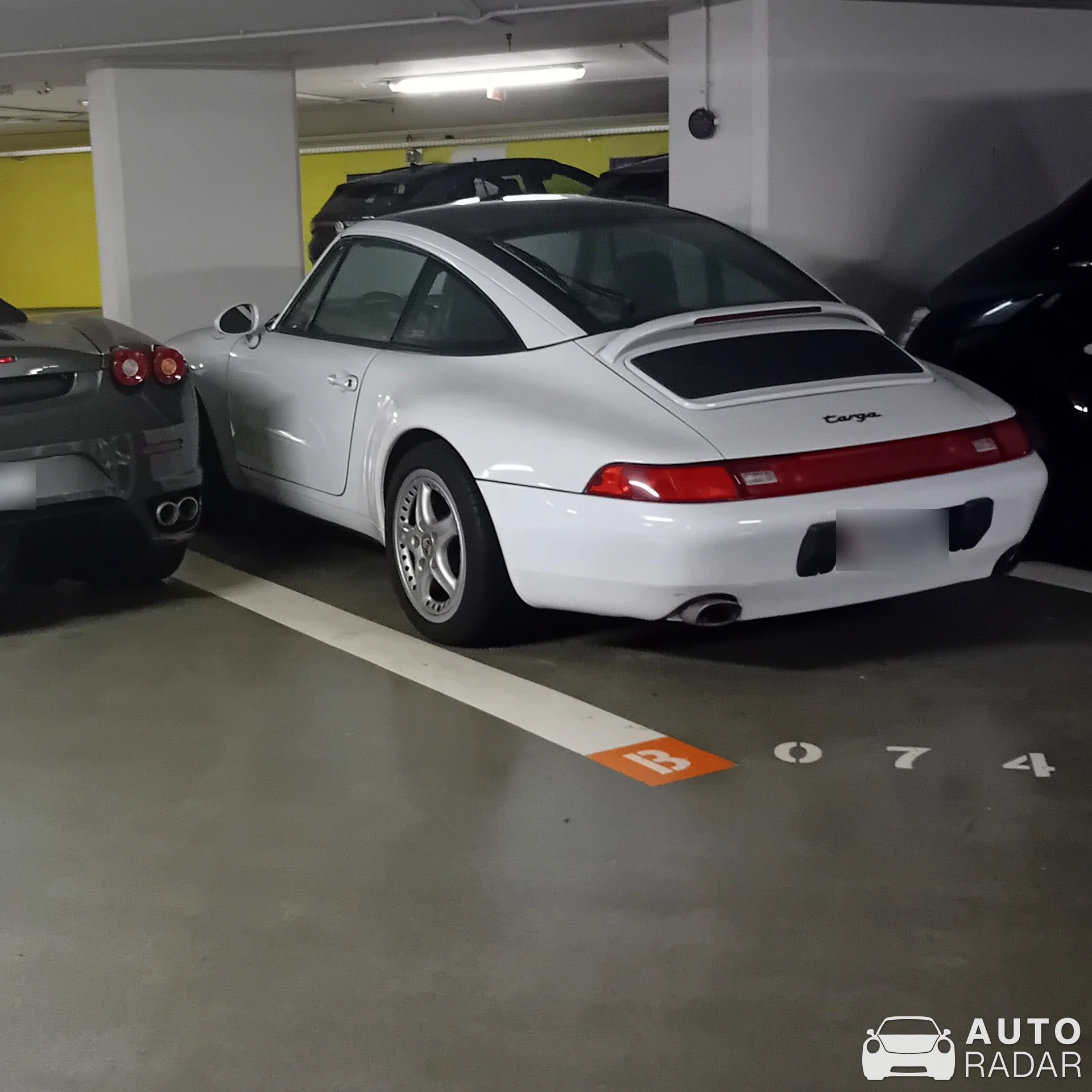 Porsche 993 Targa spotted in , Monaco