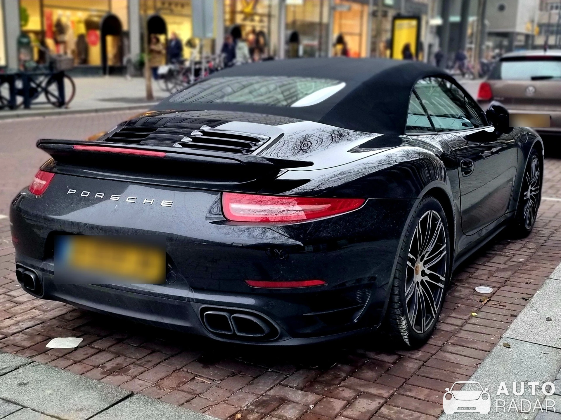 Porsche 991 Turbo Cabriolet MkI spotted in Rotterdam