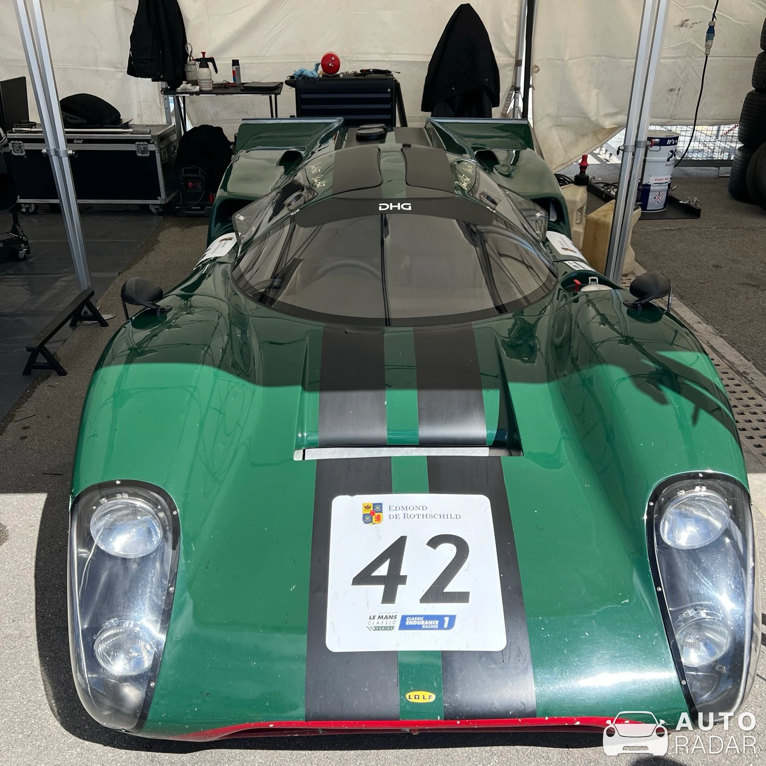 Lola T70 MKIIIB spotted in Montmeló