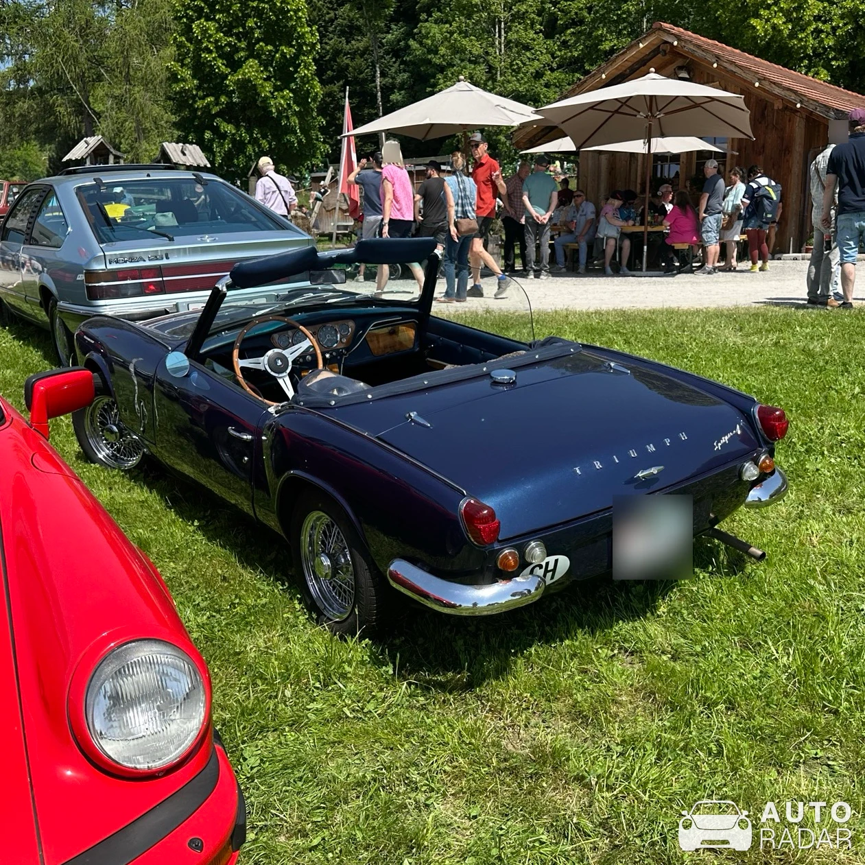 Triumph Spitfire Mark III spotted in Dürnten