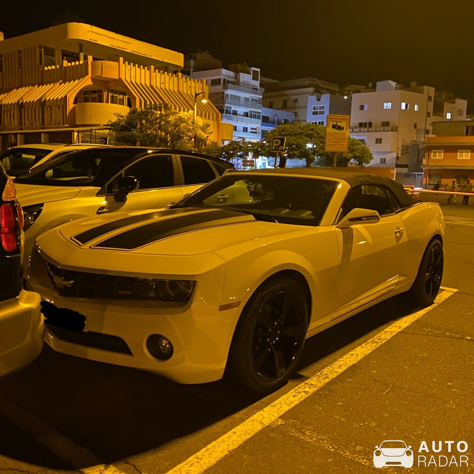 Chevrolet Camaro Convertible spotted in Arona, Spain