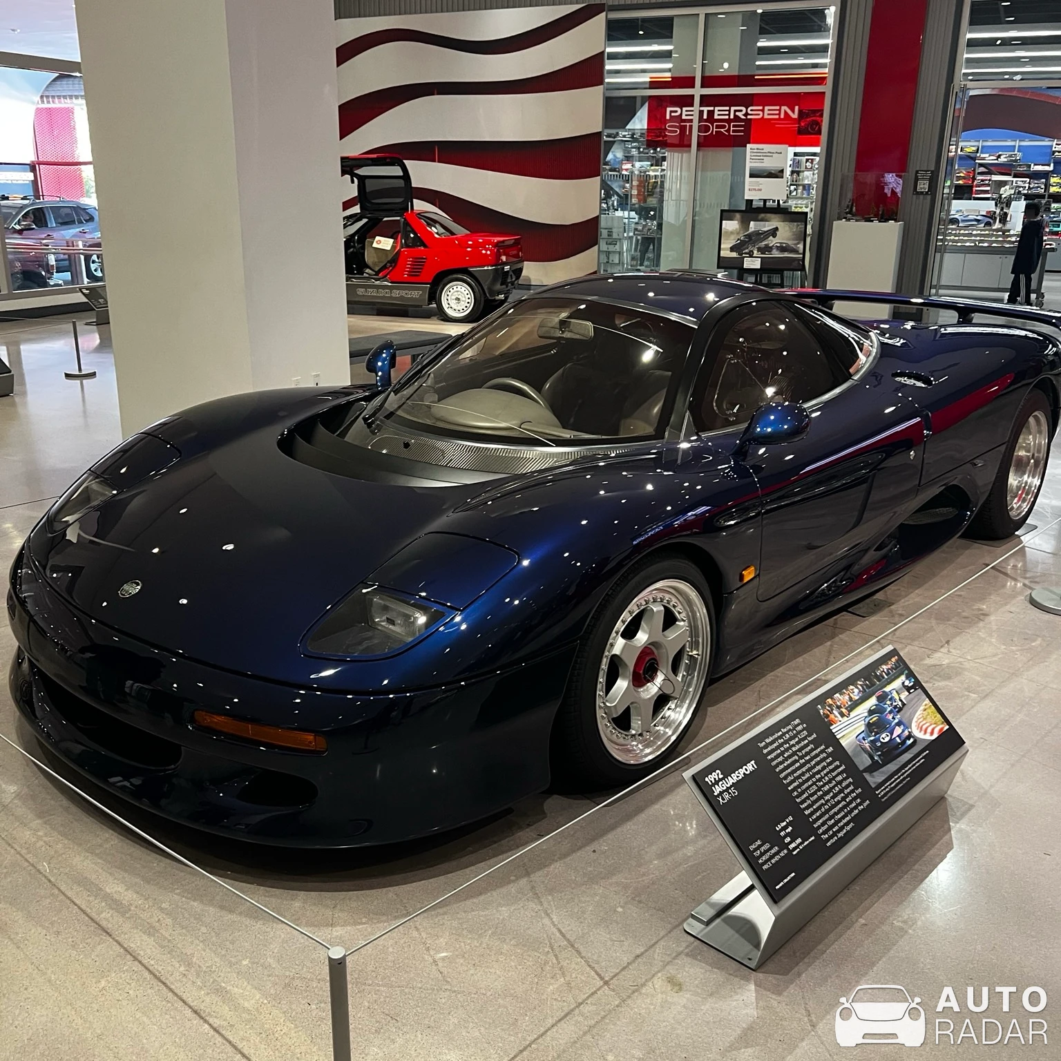 Jaguar XJR-15 spotted in Los Angeles