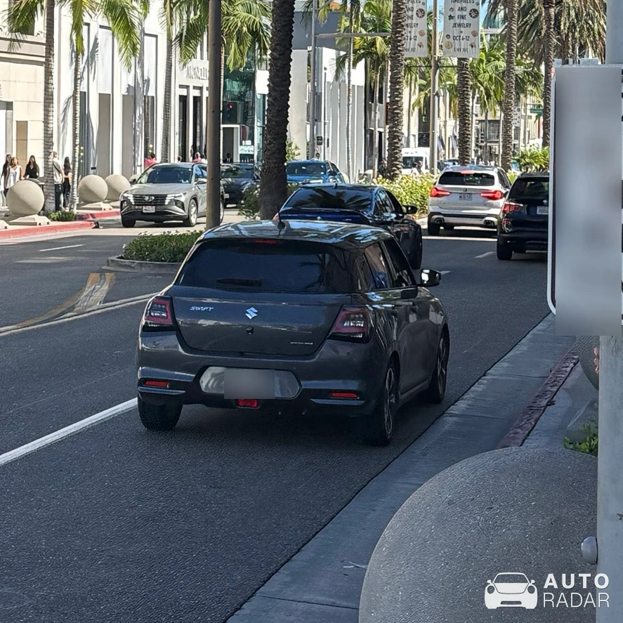 Suzuki Swift spotted in Beverly Hills